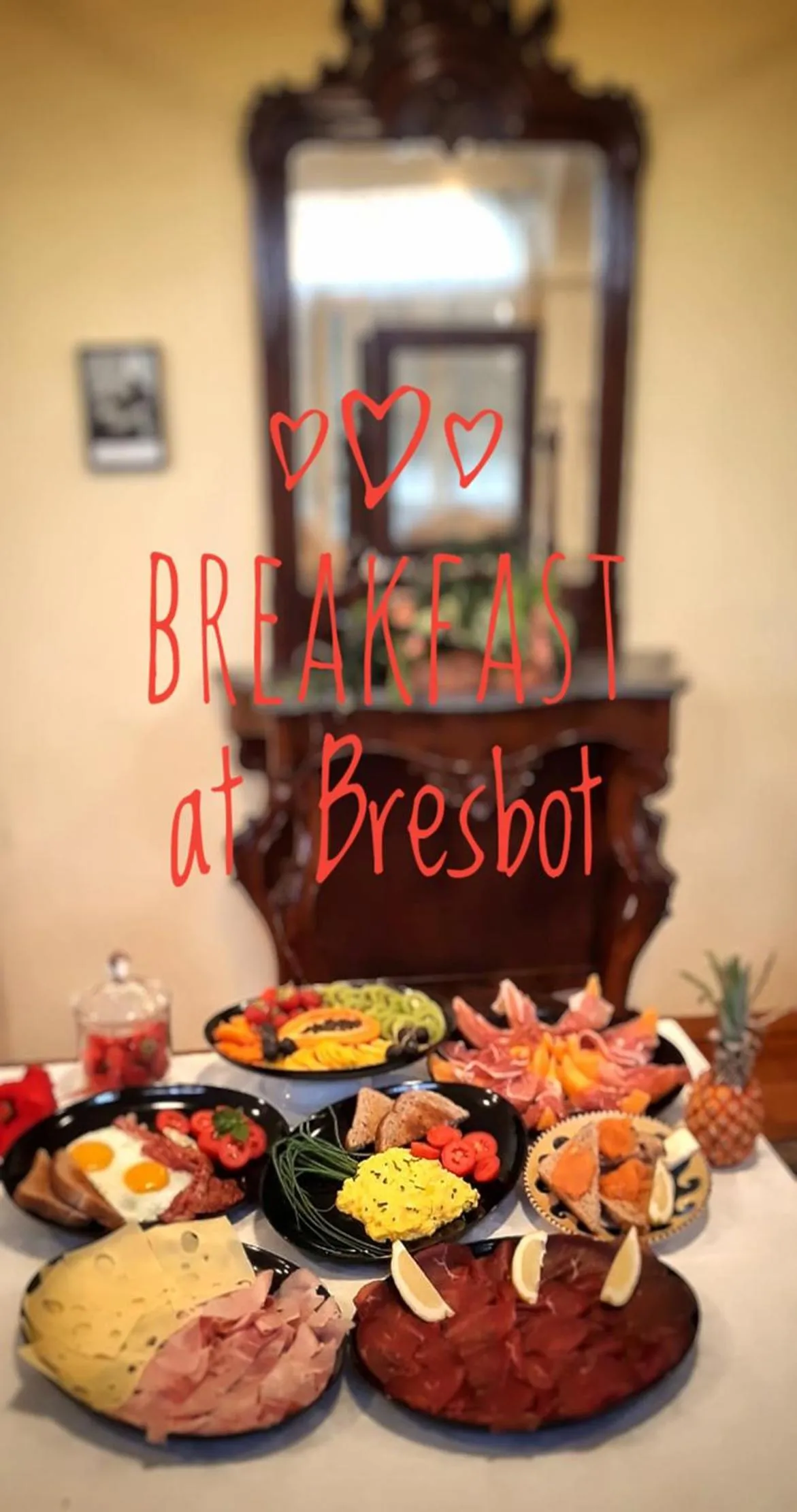 Breakfast in Bresbot B&B