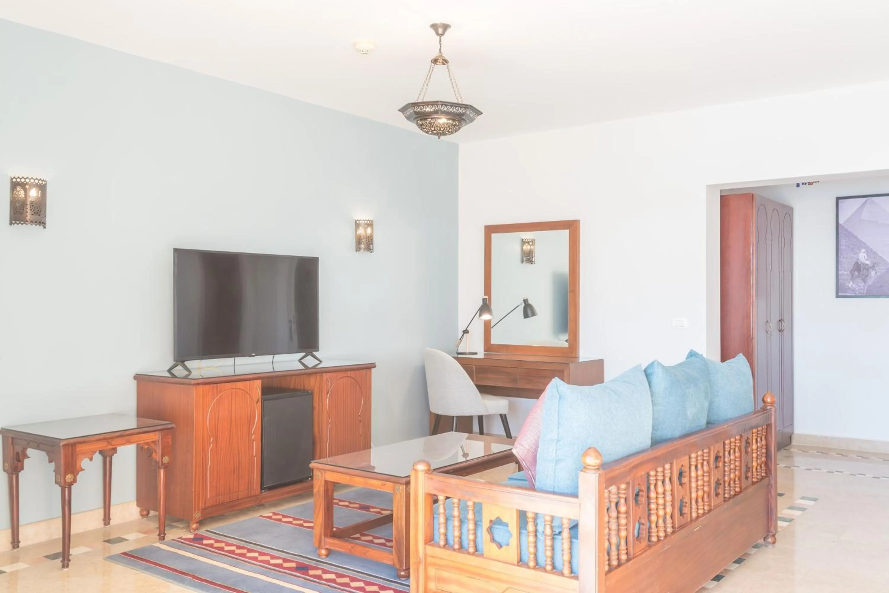 Seating area in Marina Resort Port Ghalib, a member of Radisson Individuals