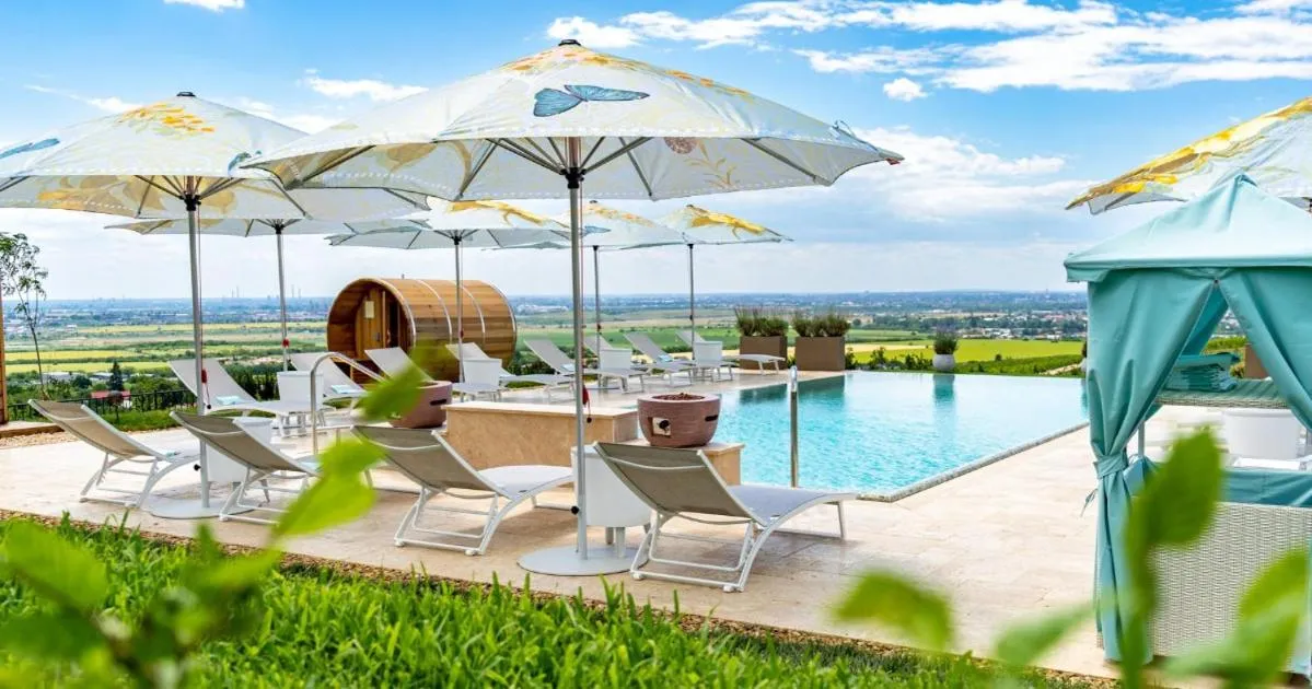 Swimming pool in Casa Timiș - Wellness & Spa Resort