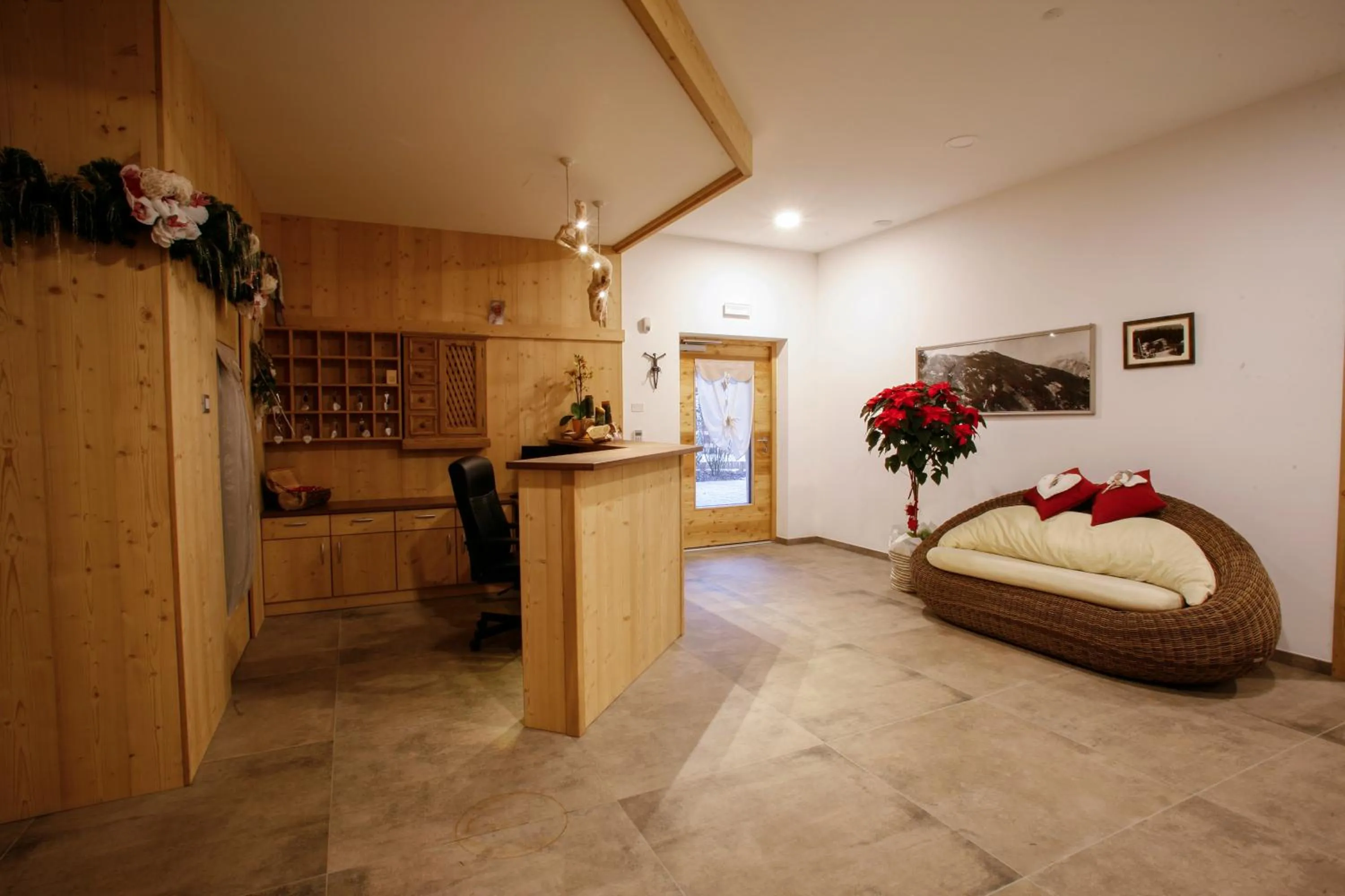 Lobby or reception in Garnì & Wellness Anderle