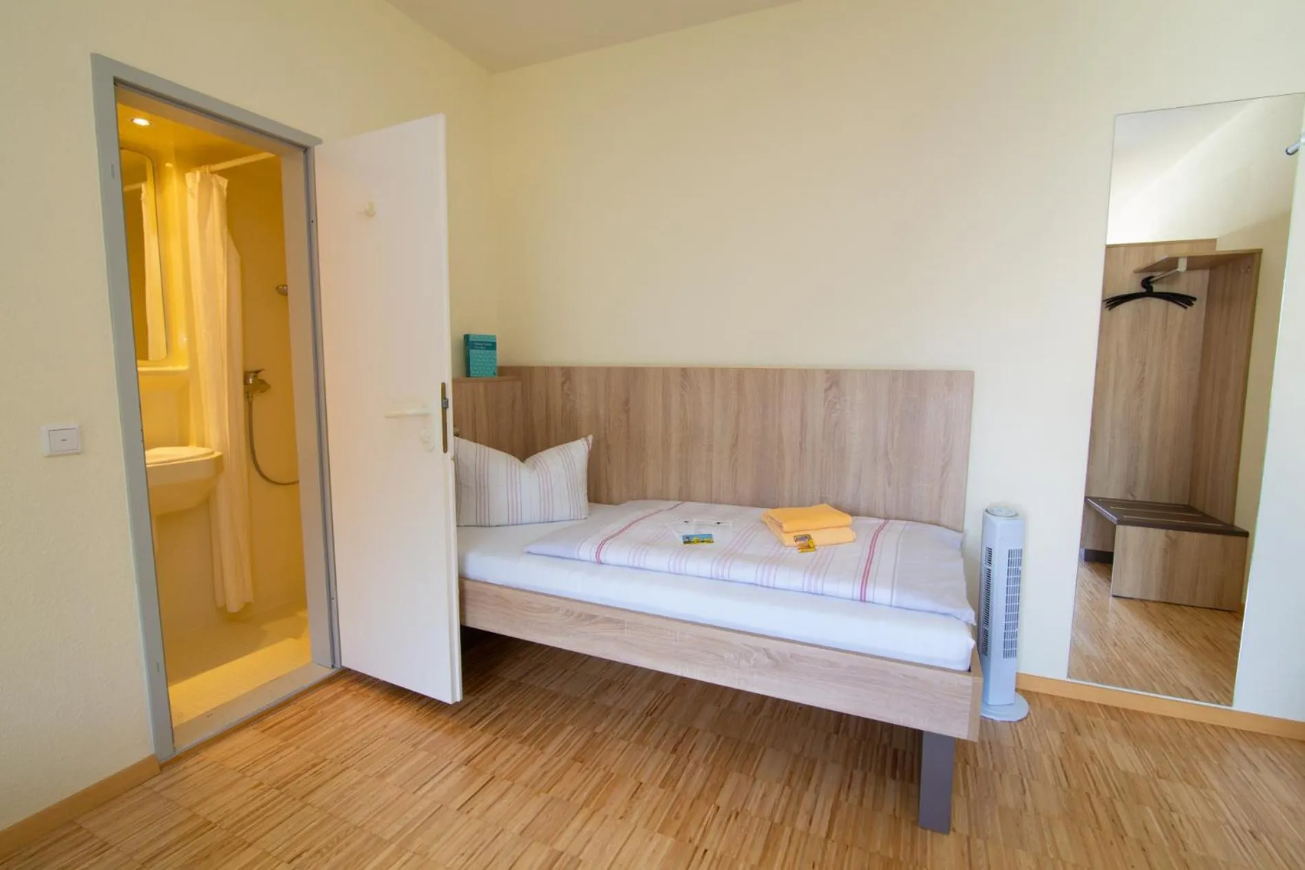 Bed in Das Gästehaus Puschendorf