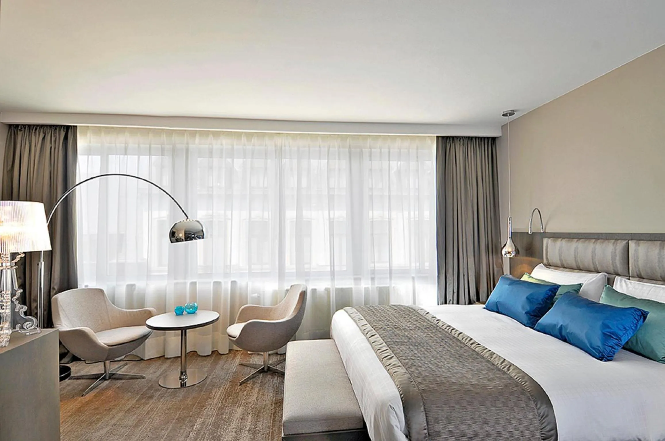 Bedroom, Bed in Hotel Agenda Louise