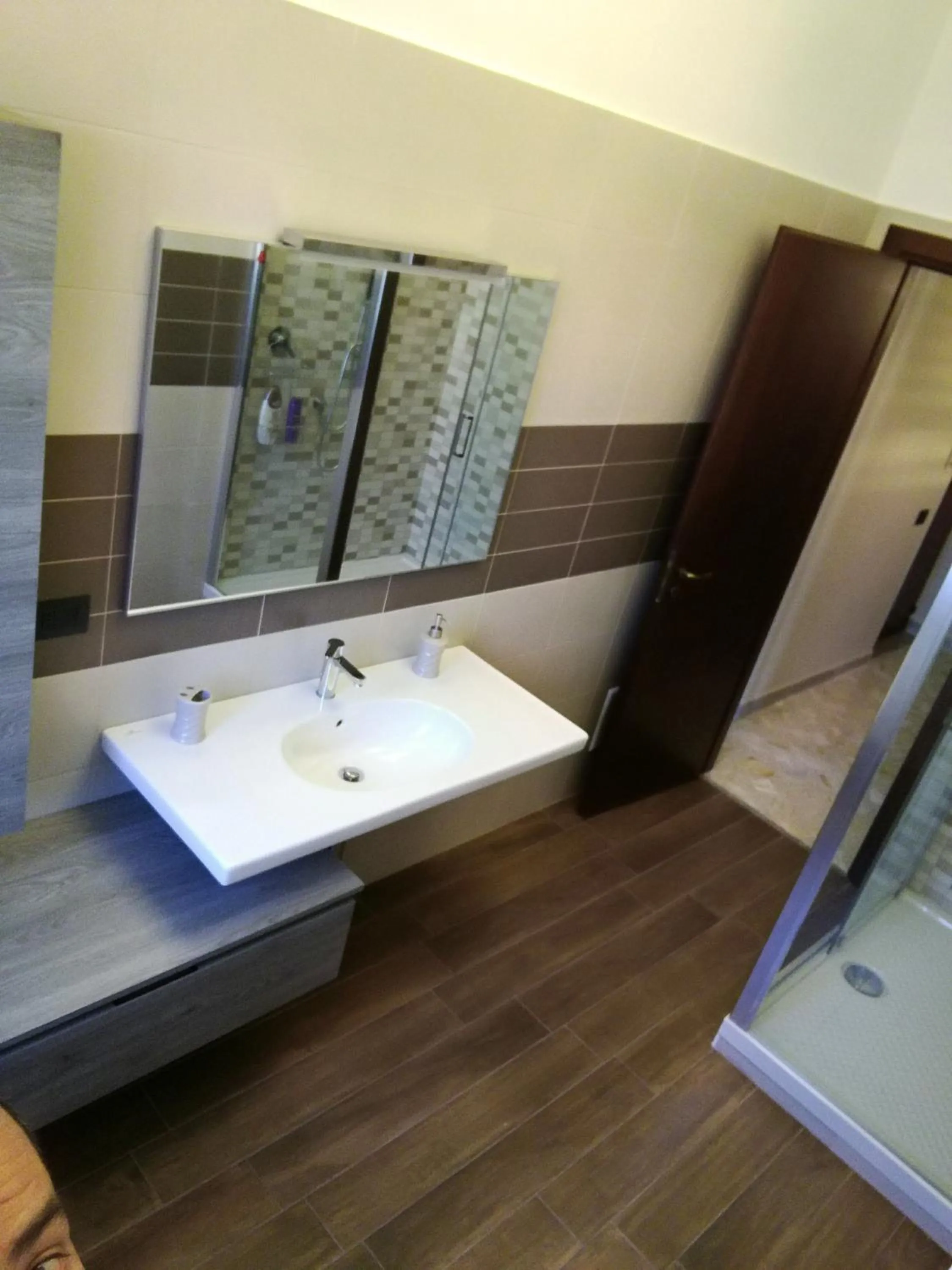 Bathroom in B&B Amina