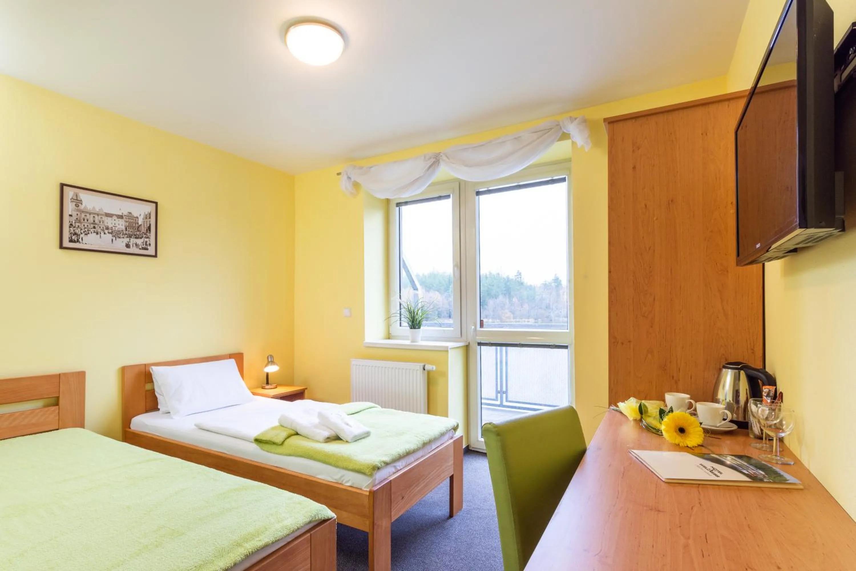 Bed in Hotel&Wellness Knížecí rybník