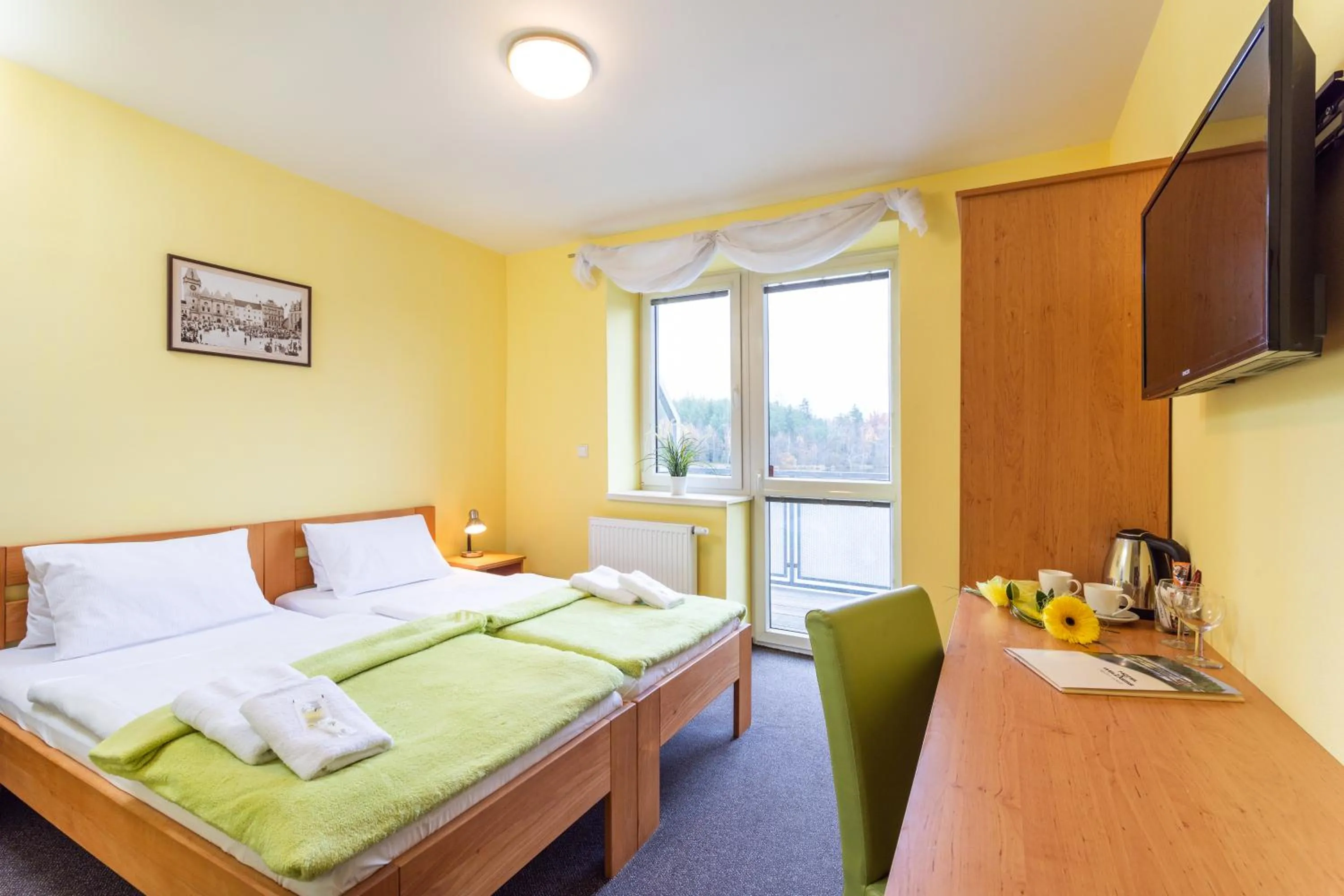 Bed in Hotel&Wellness Knížecí rybník