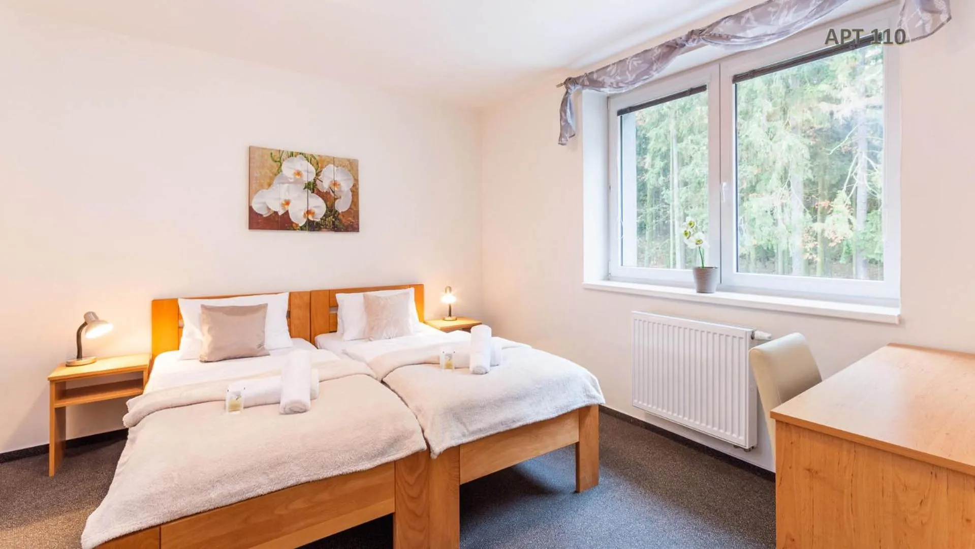 Bed in Hotel&Wellness Knížecí rybník