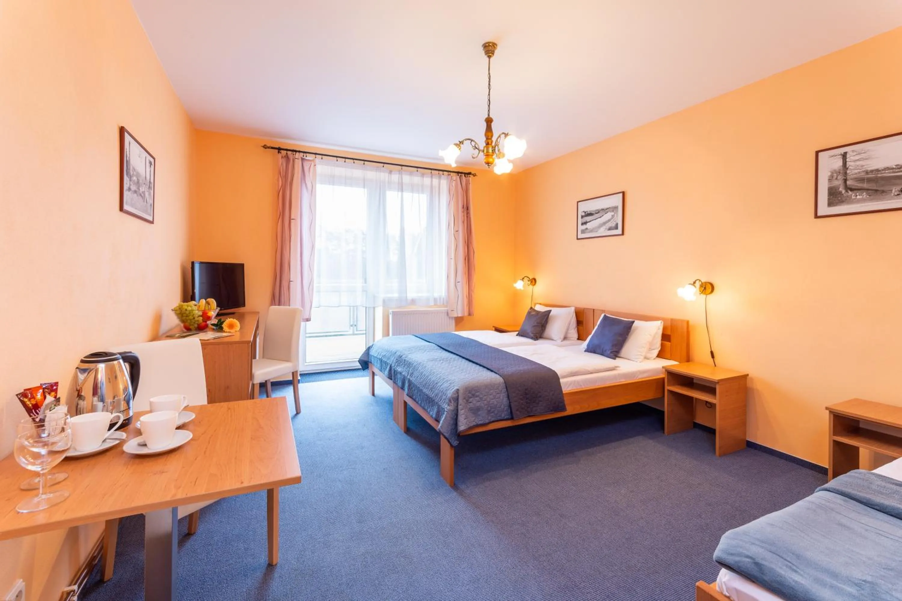 Bed in Hotel&Wellness Knížecí rybník