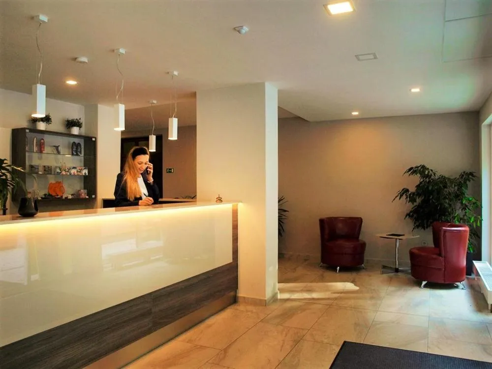 Lobby or reception in Hotel&Wellness Knížecí rybník