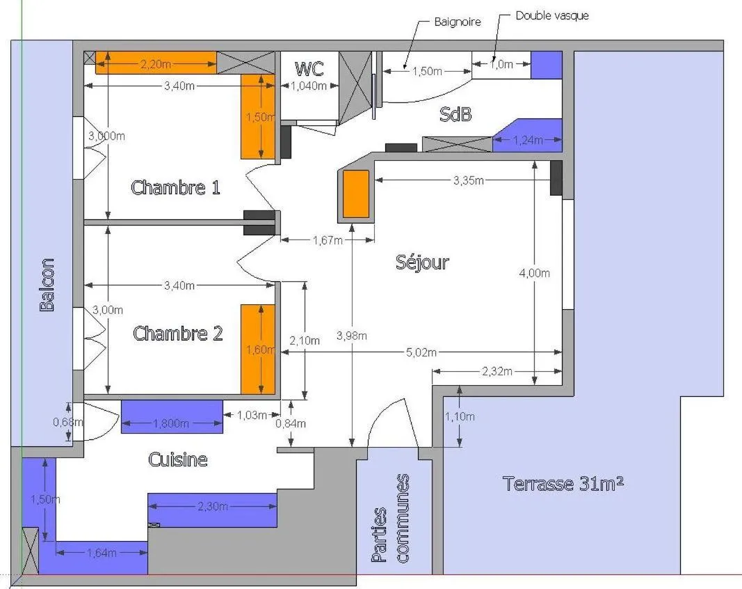 Property building in Val Roya Terrasse