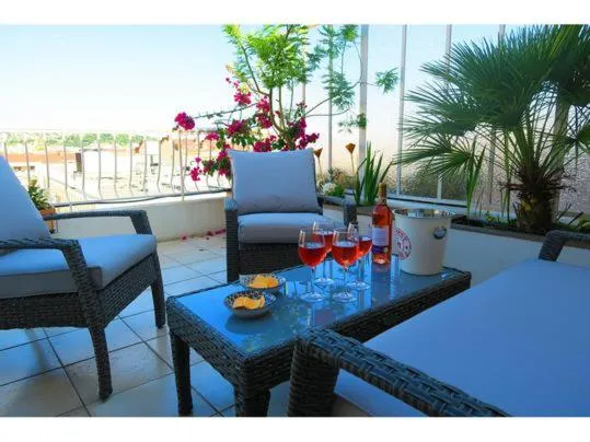 On site in Val Roya Terrasse