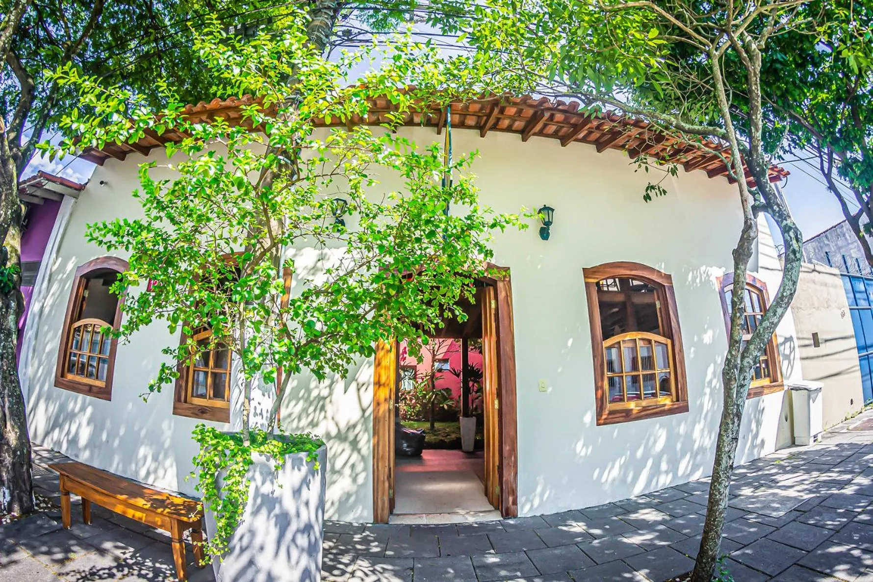 Facade/entrance in Pousada Ipê