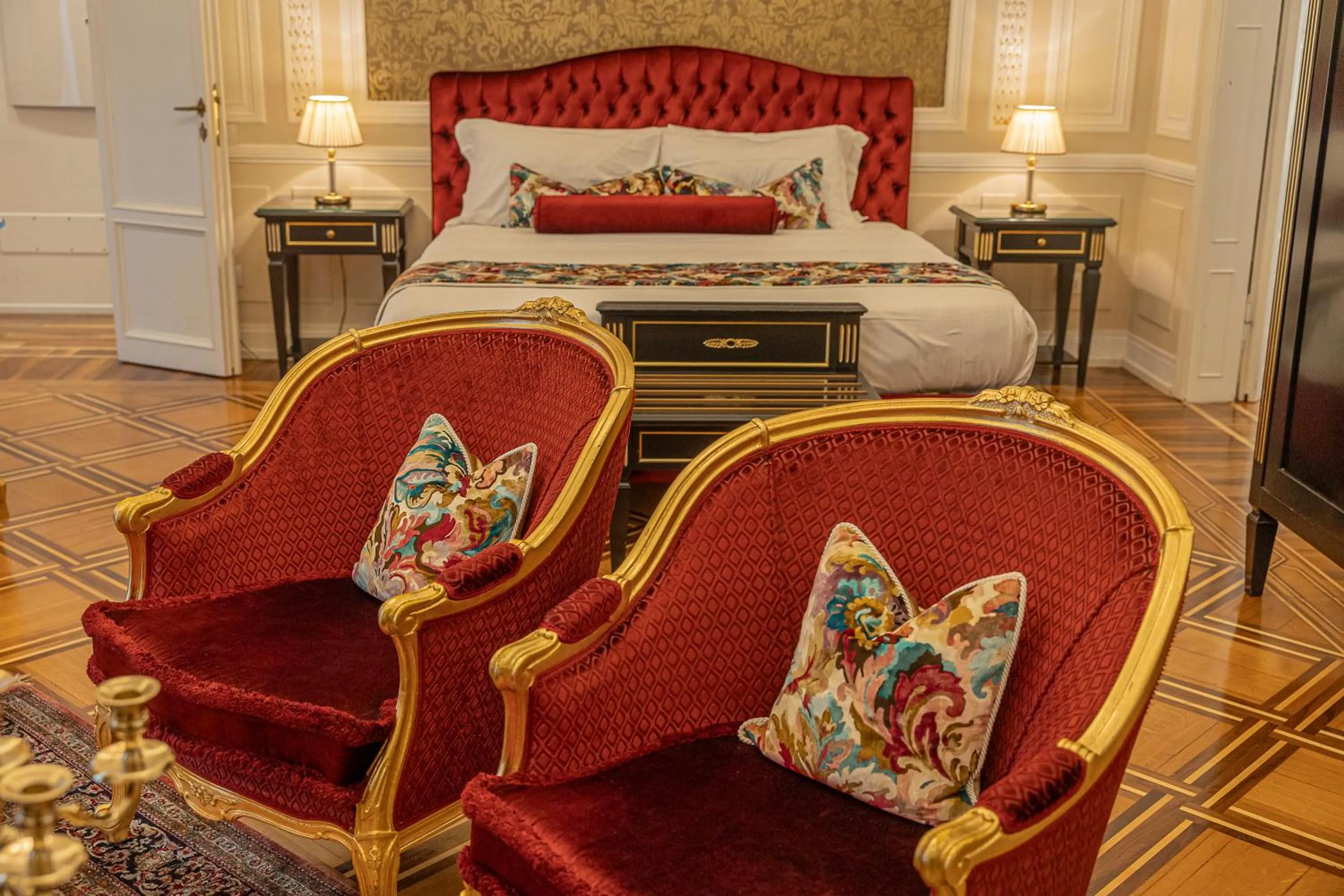 Living room in Palazzo Monga Boutique Guesthouse