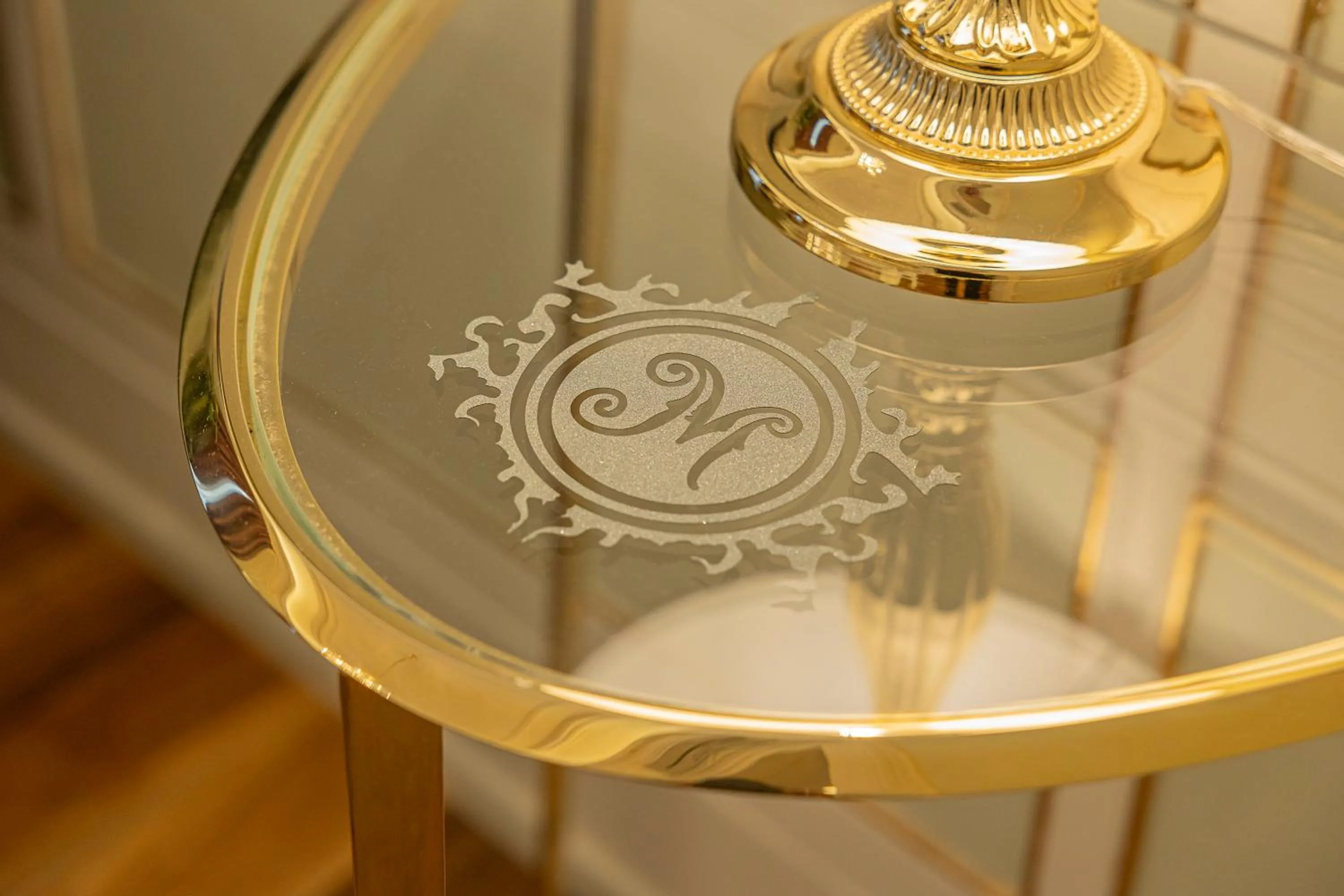 Decorative detail in Palazzo Monga Boutique Guesthouse