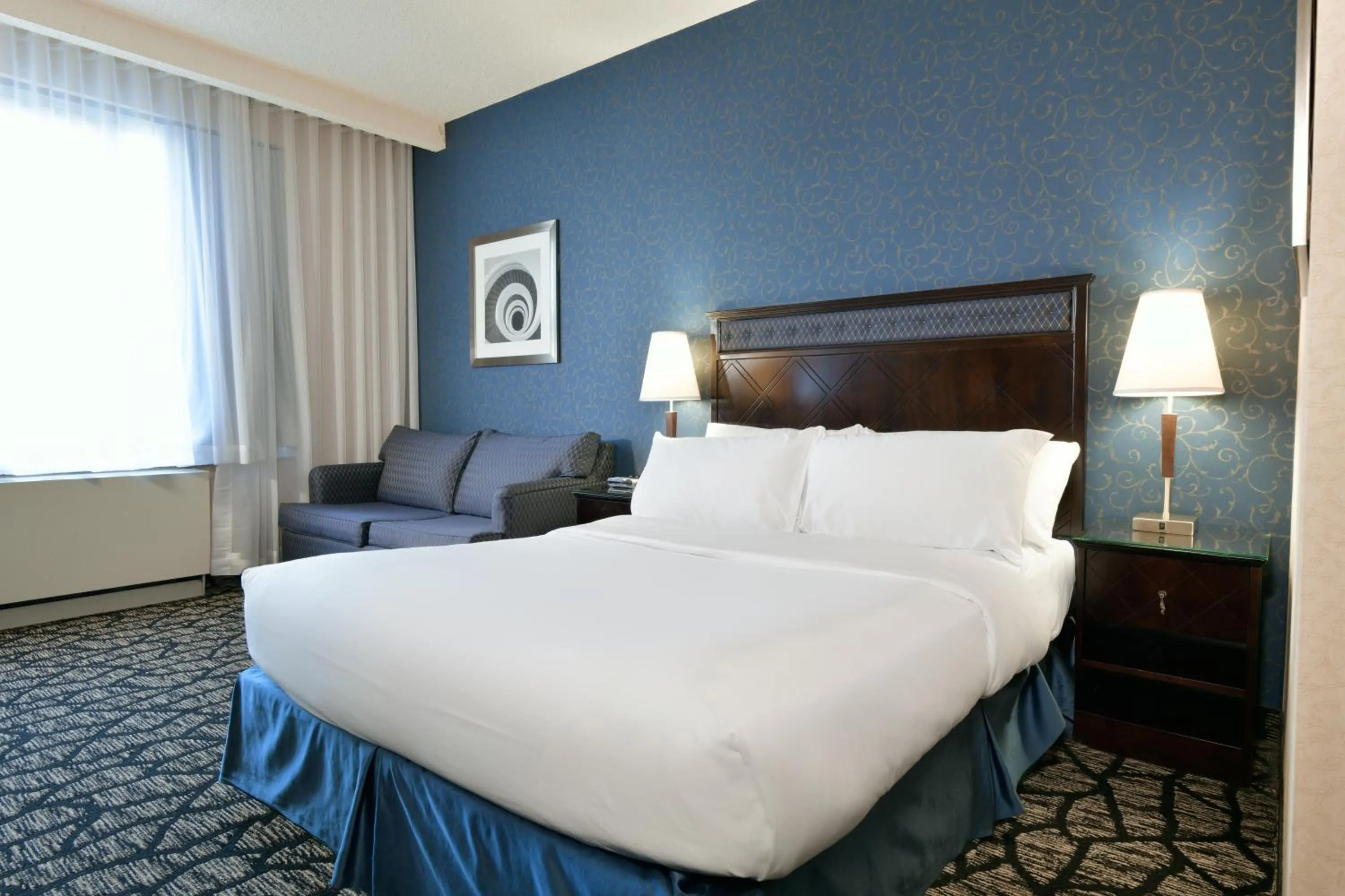 Bed in Empire Suites