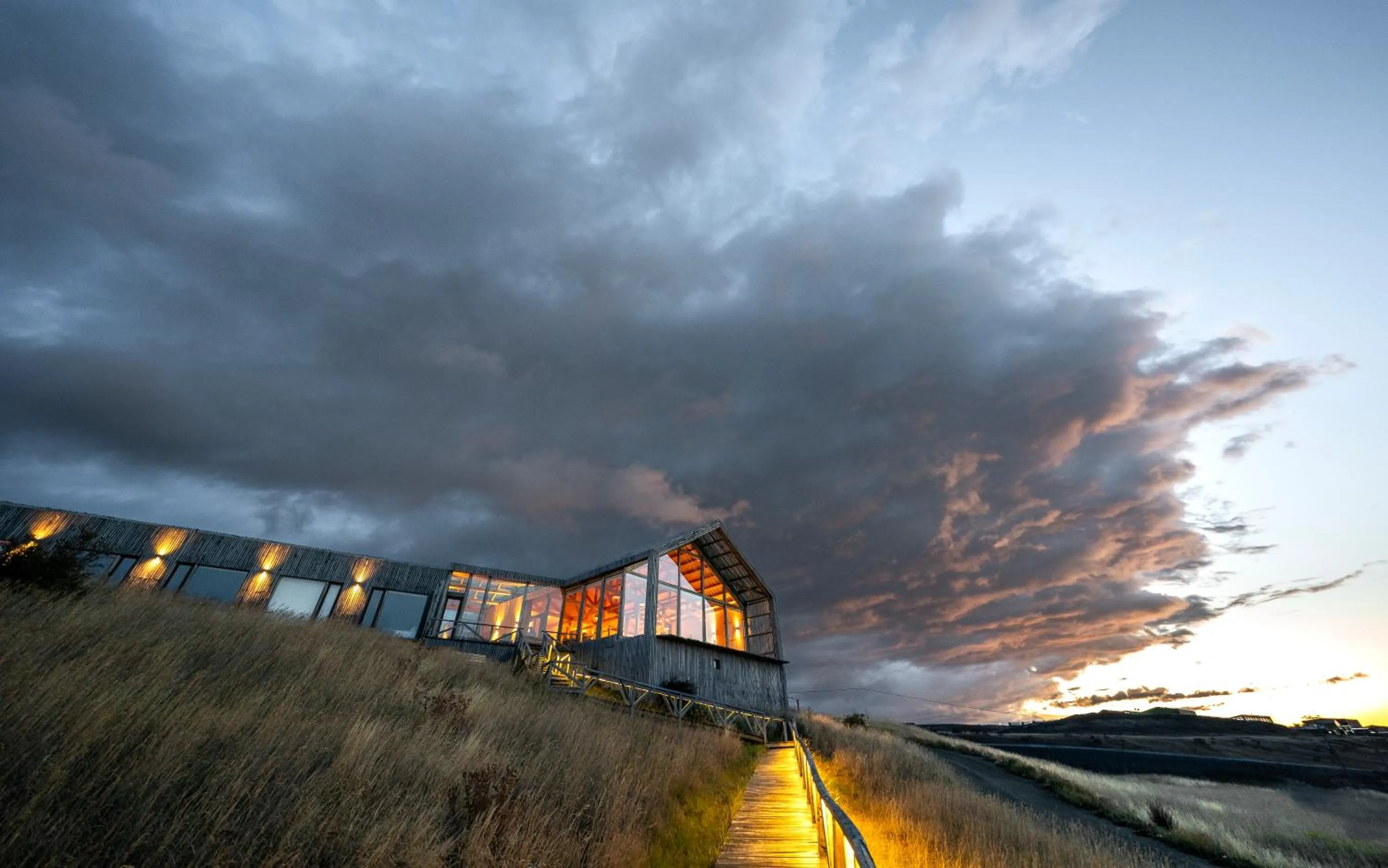 Property building in Hotel Simple Patagonia