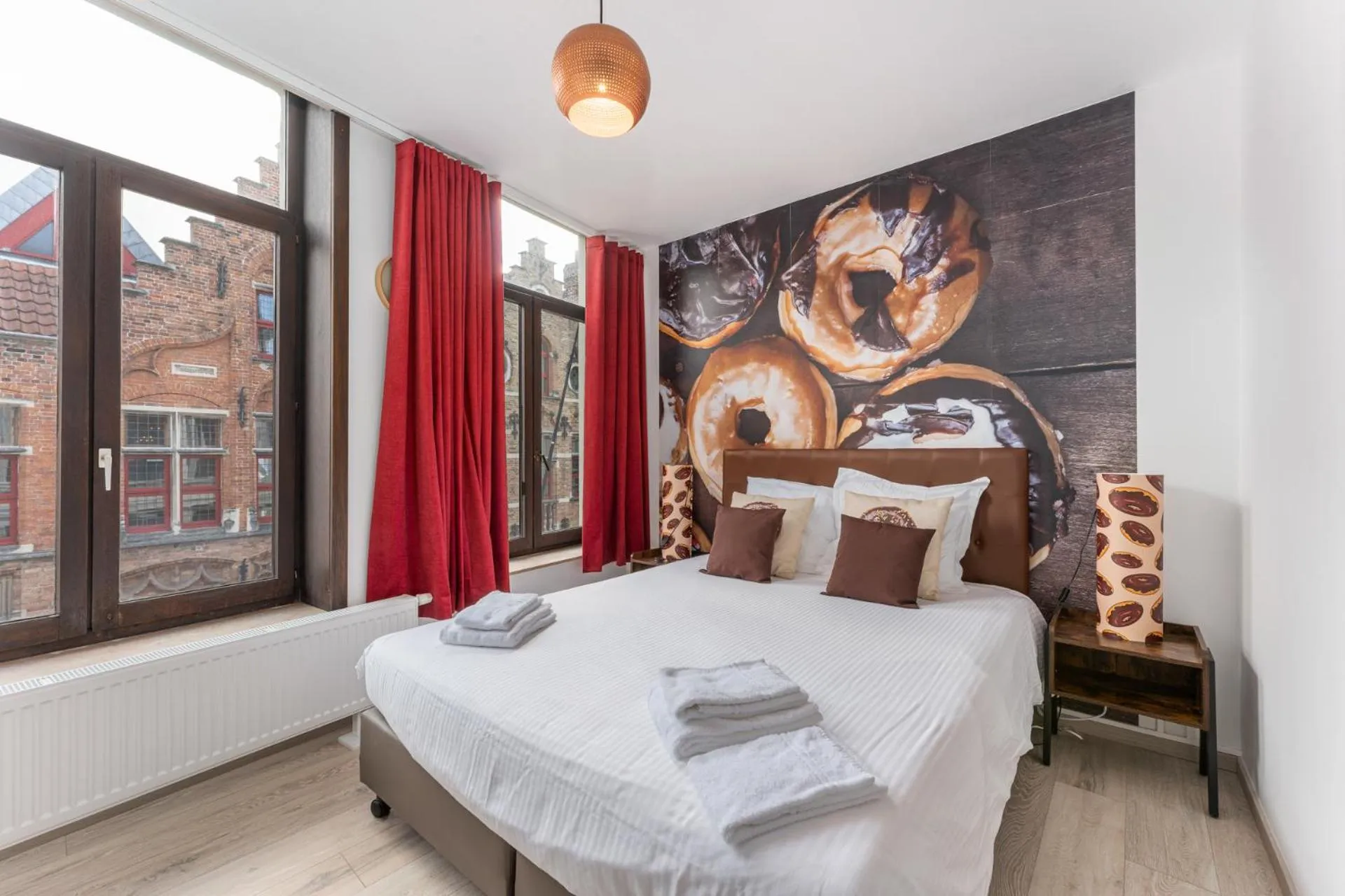 Photo of the whole room, Bed in The Chocolate Suites