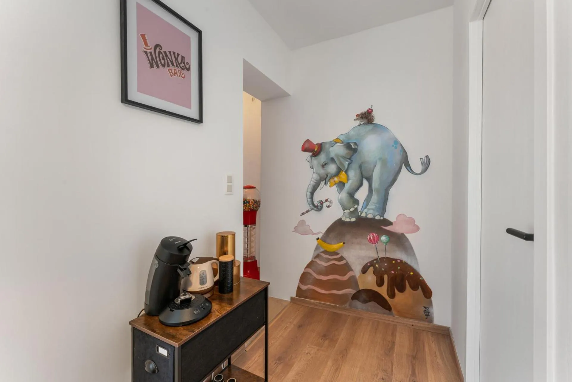 Bedroom in The Chocolate Suites