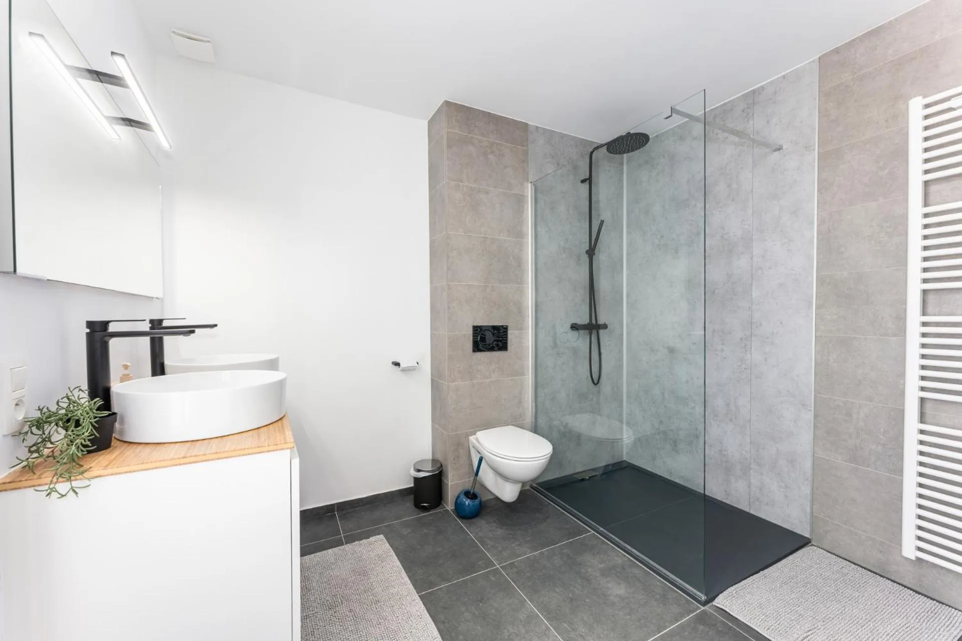 Shower in The Chocolate Suites