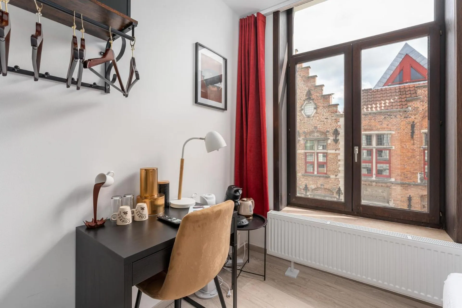 Seating area in The Chocolate Suites