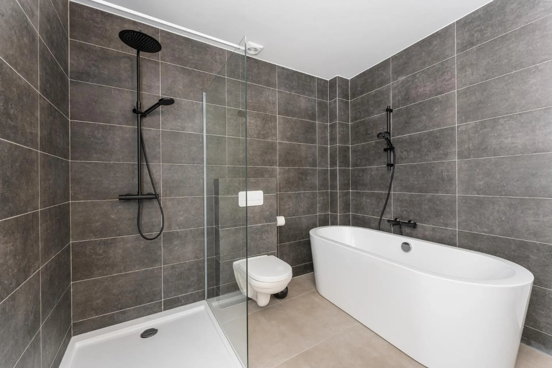 Shower in The Chocolate Suites