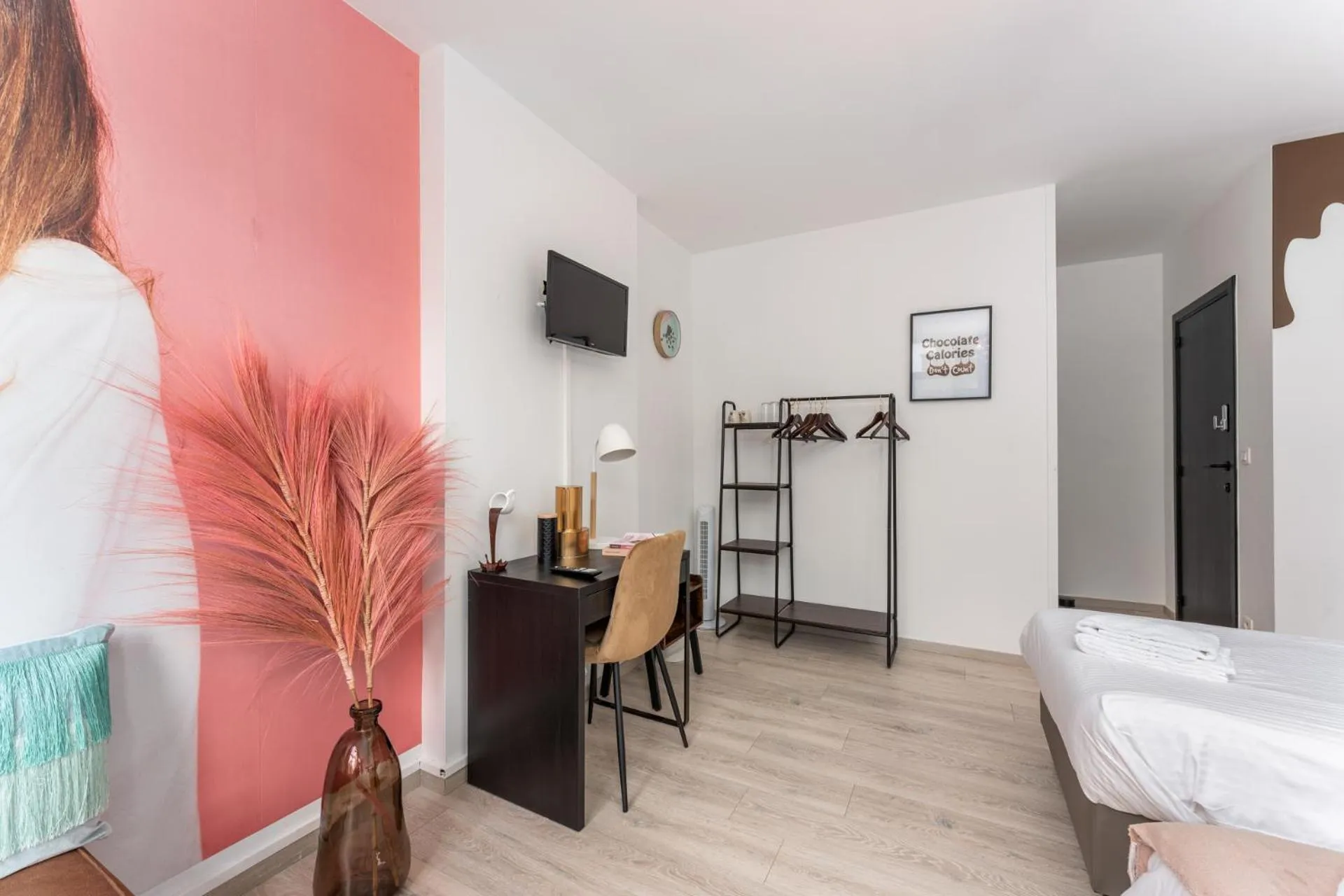 Photo of the whole room, Bed in The Chocolate Suites