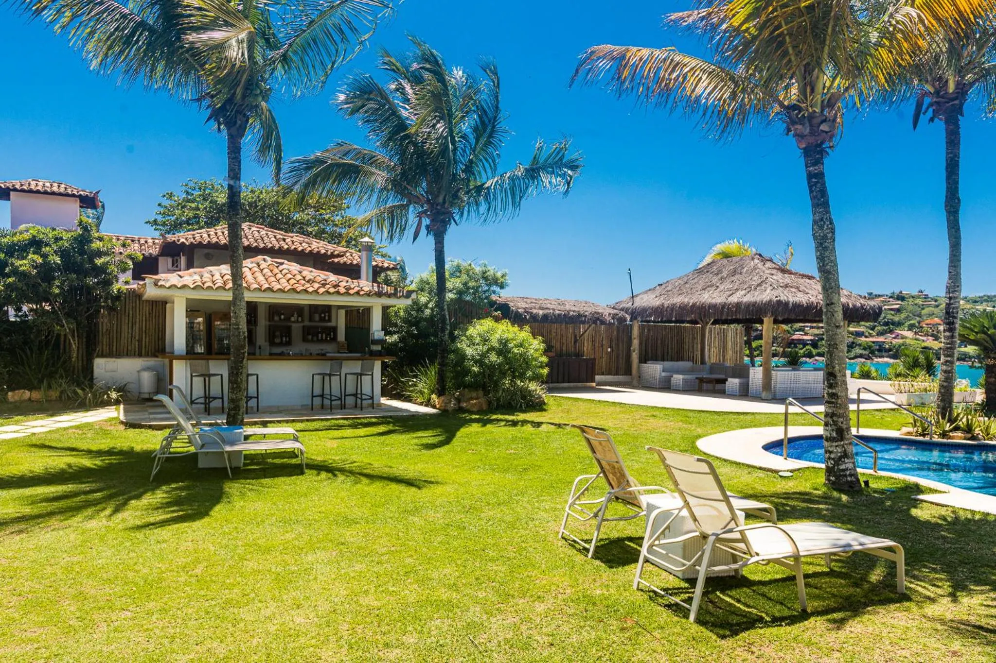 Garden in Villa Raphael