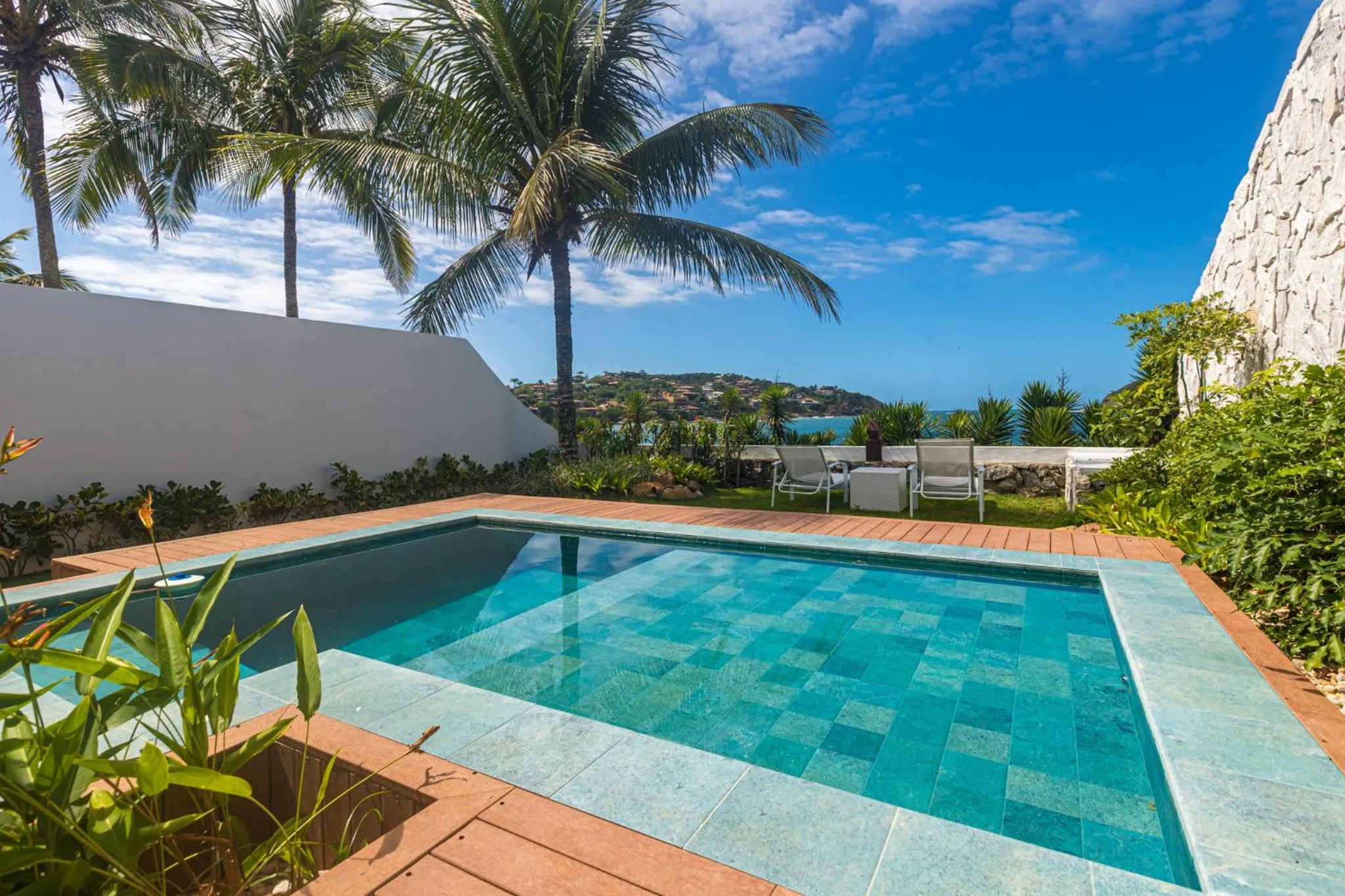 Garden in Villa Raphael