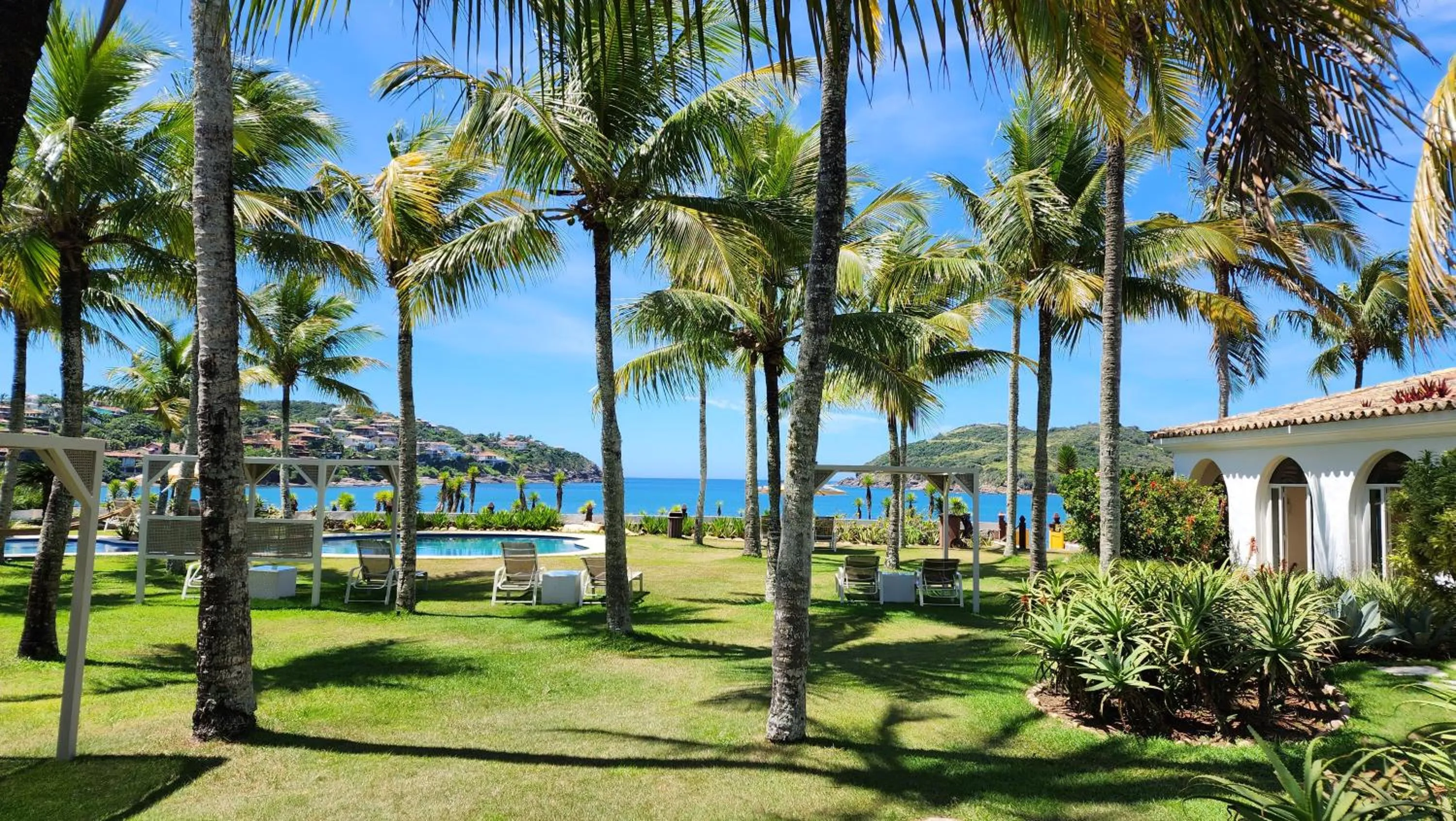 Garden in Villa Raphael