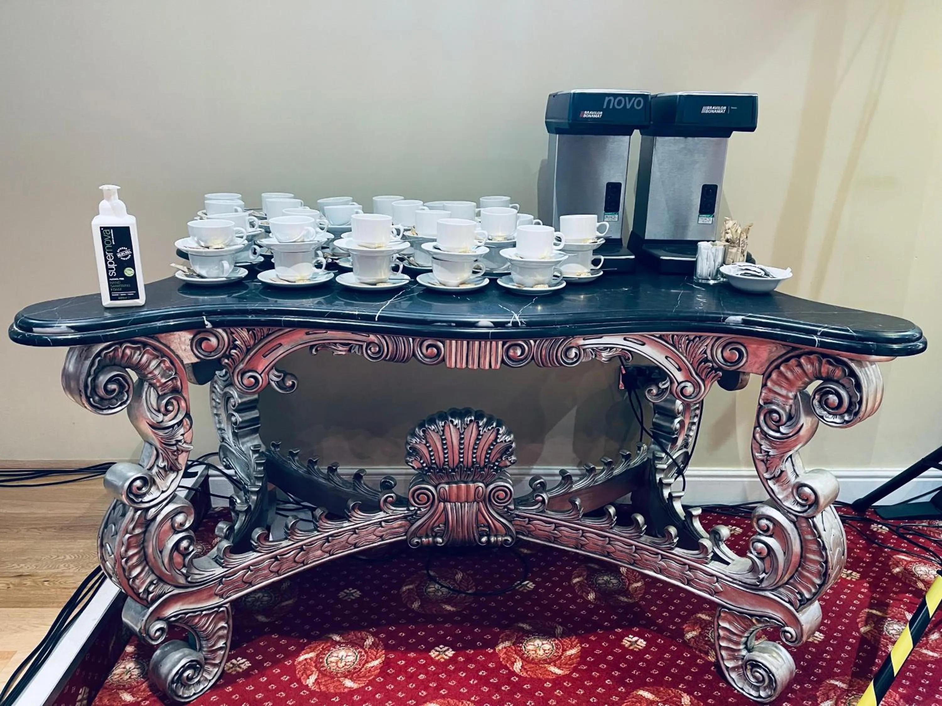 Coffee/tea facilities in Merrion Hotel