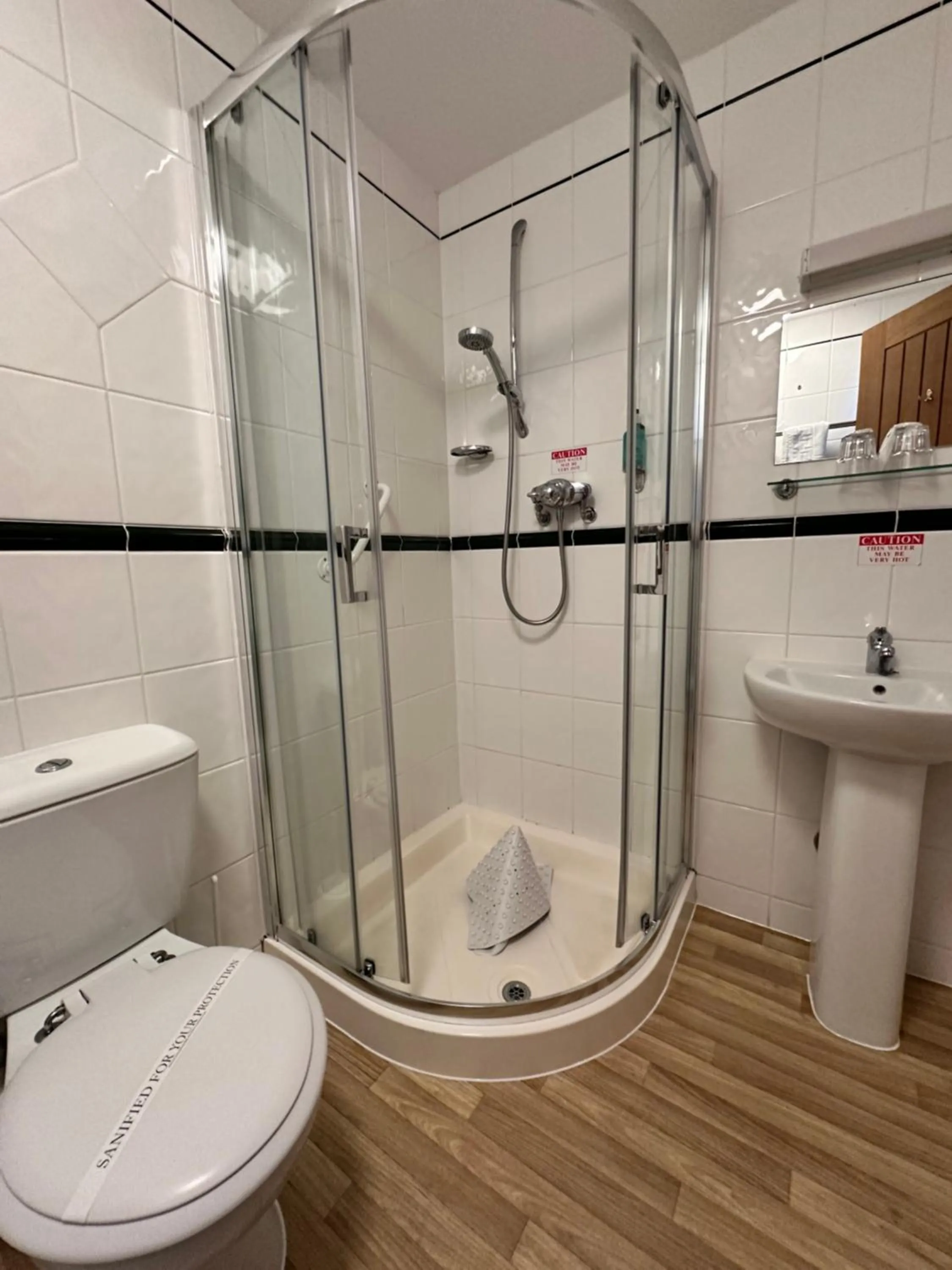 Shower in Merrion Hotel