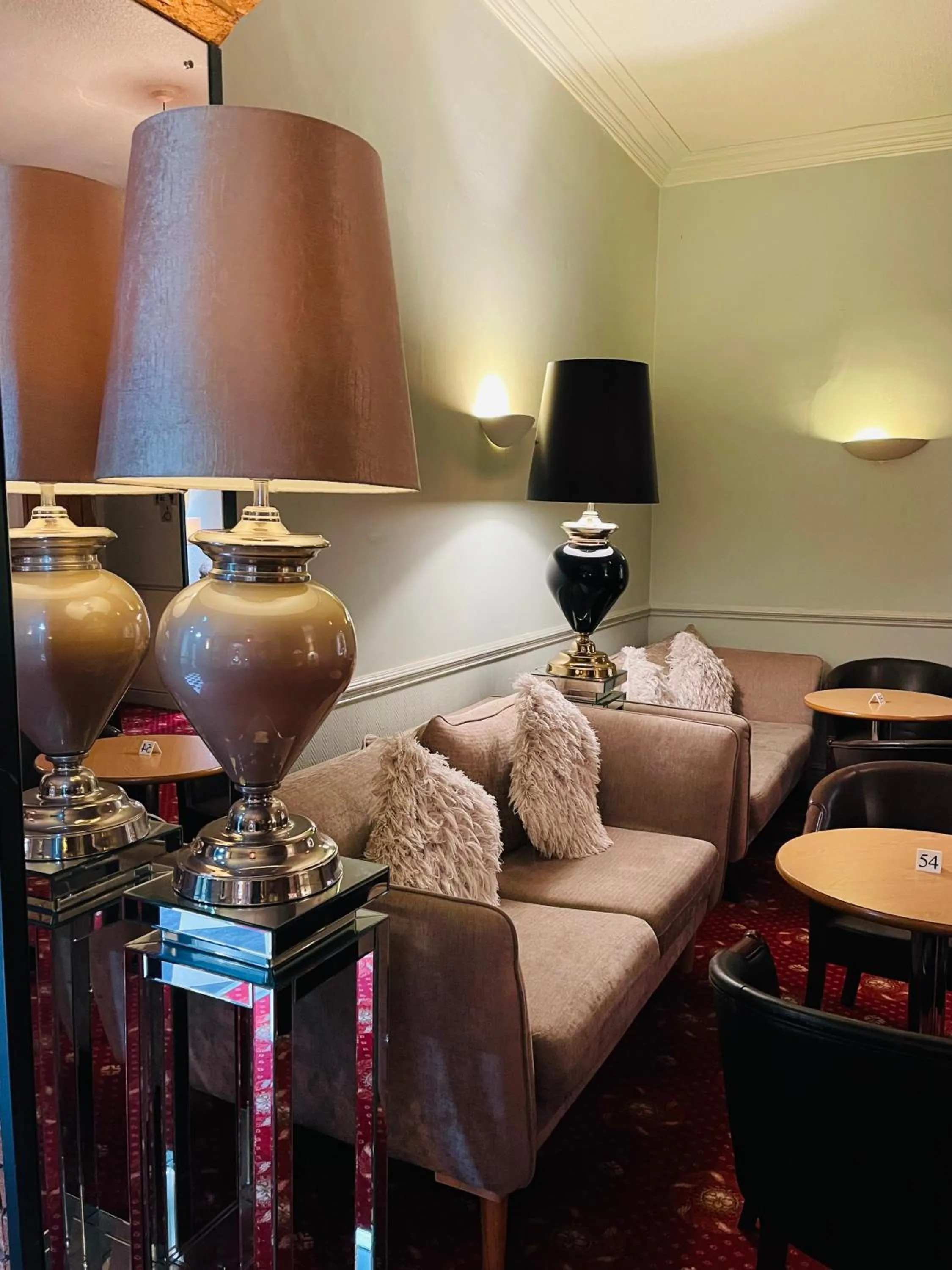 Seating area in Merrion Hotel