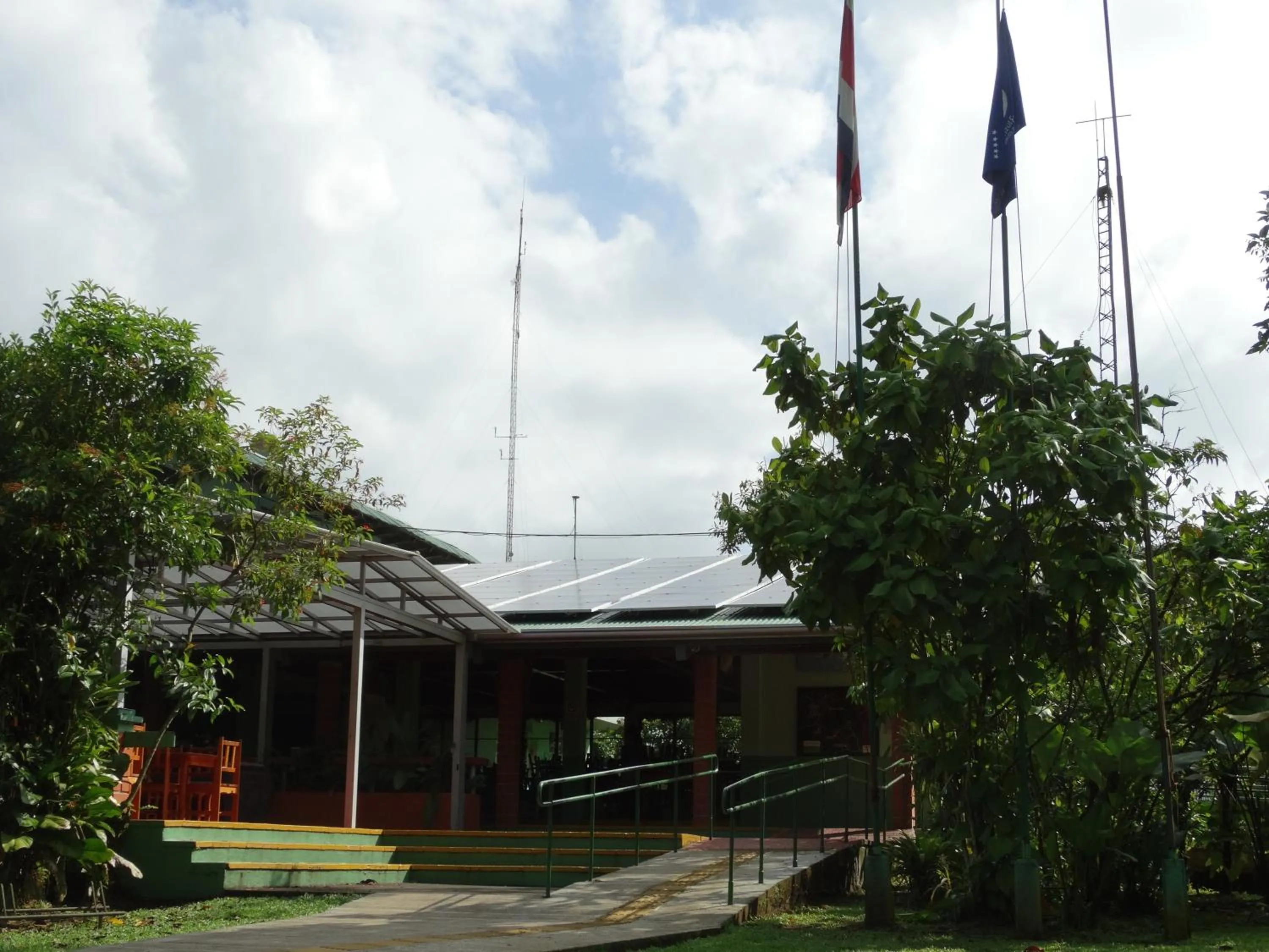Property building in La Selva Biological Station