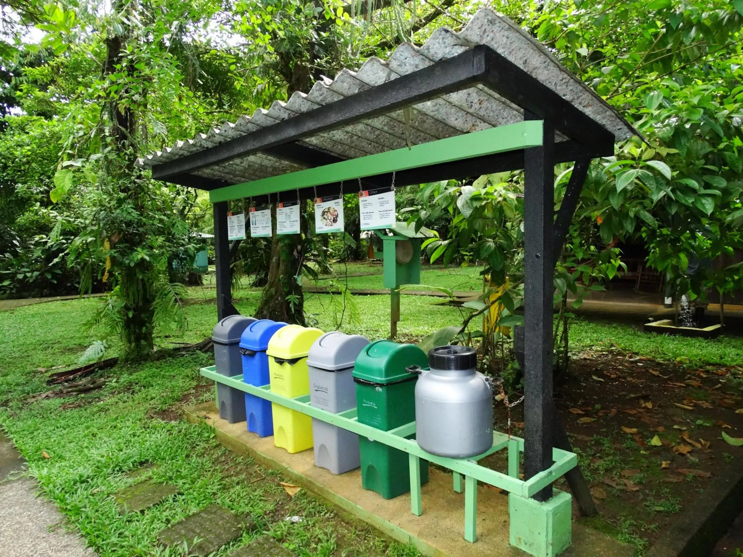 Property building in La Selva Biological Station