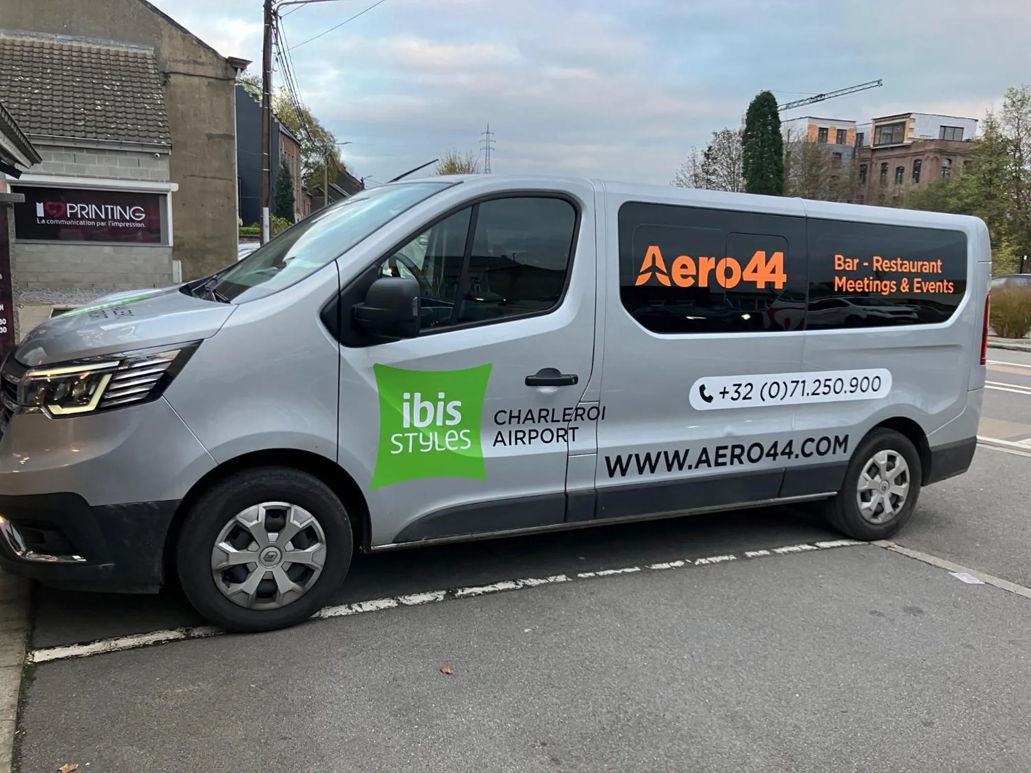 shuttle in Ibis Styles Charleroi Airport Aero 44