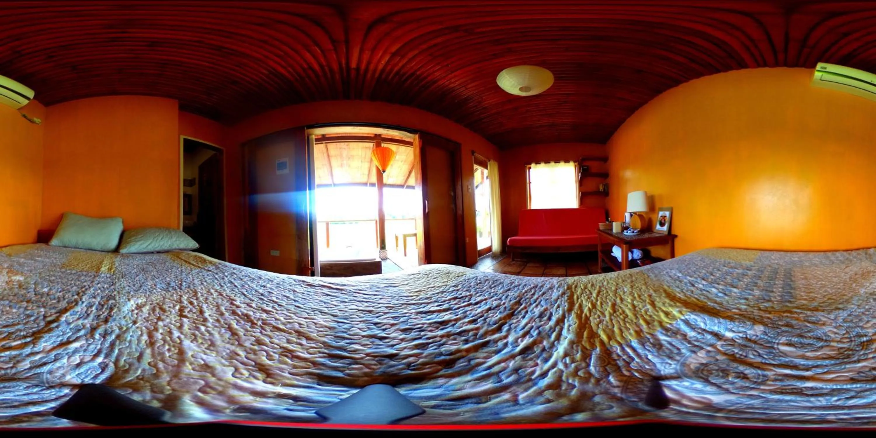 Patio, Bed in Guerrera Rice Paddy Villas