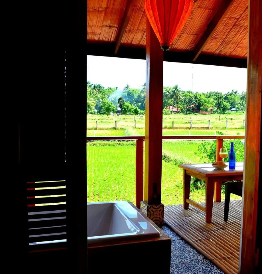 Sunrise in Guerrera Rice Paddy Villas