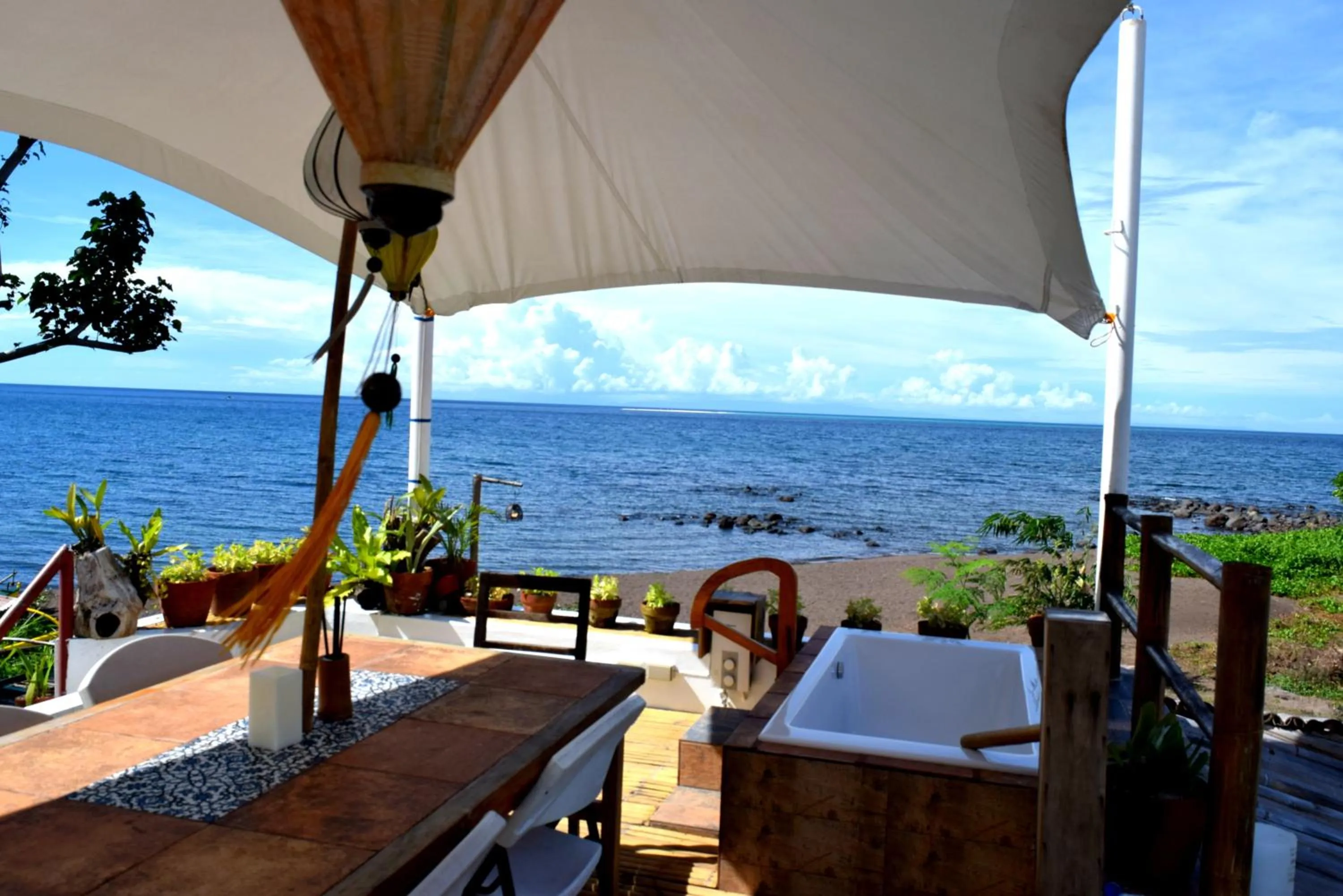 Beach in Guerrera Rice Paddy Villas