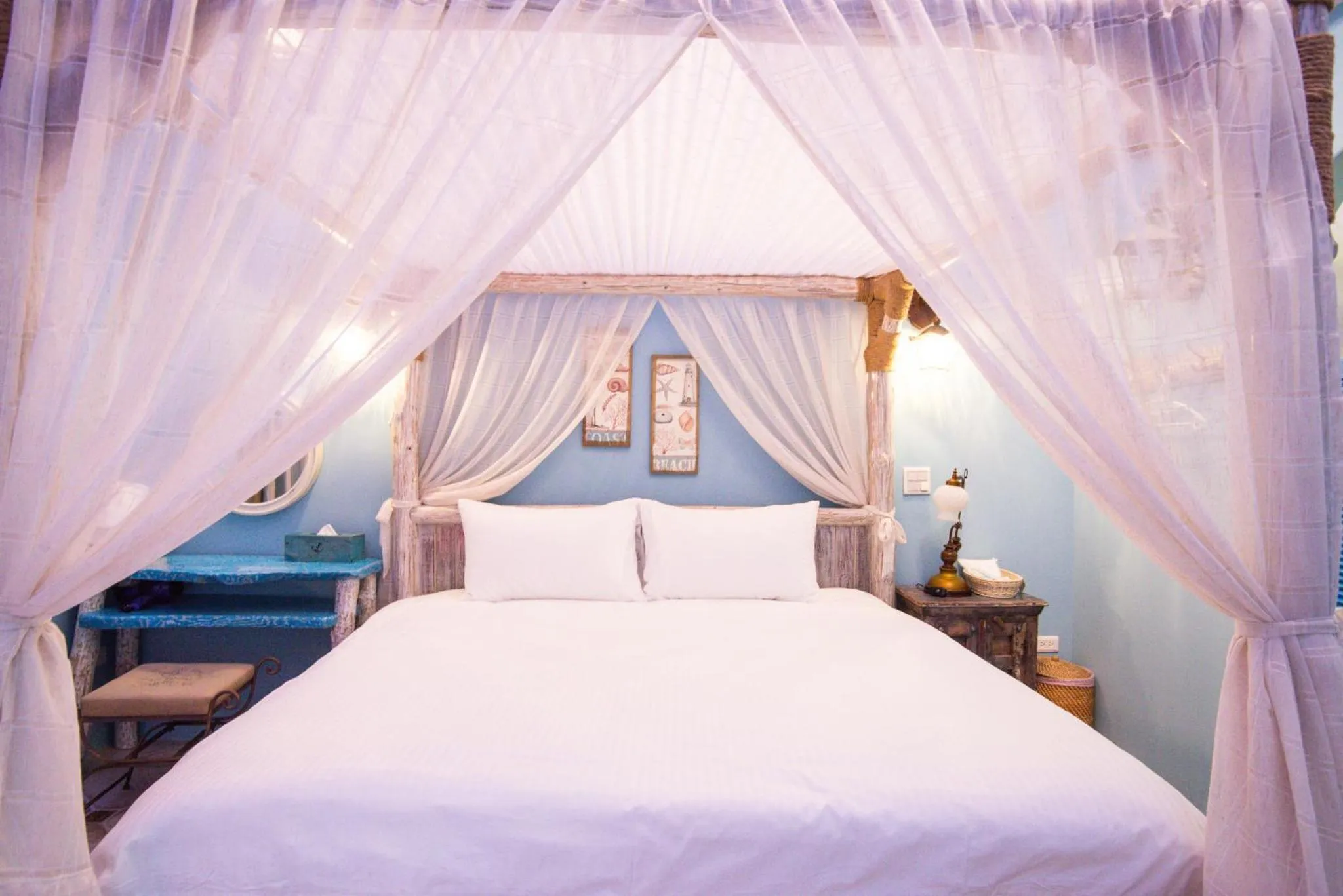 Bed in Kaho Homestay II