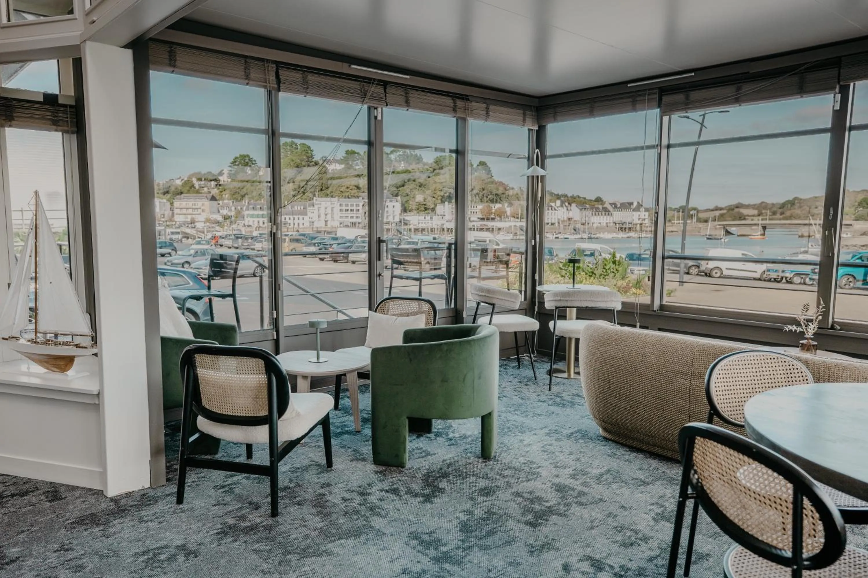 Living room in Le Goyen