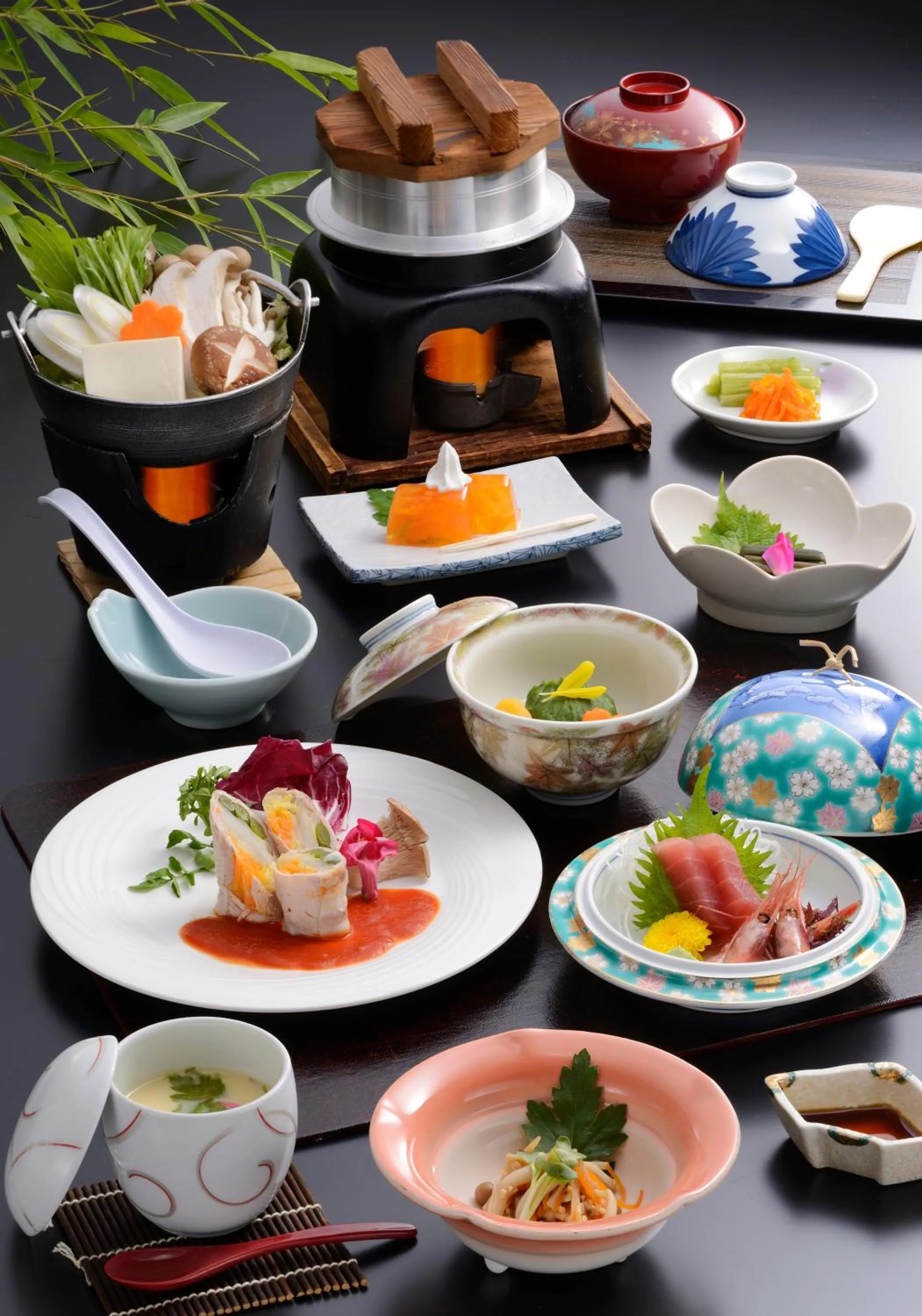 Food close-up in Hotel Kinomezaka