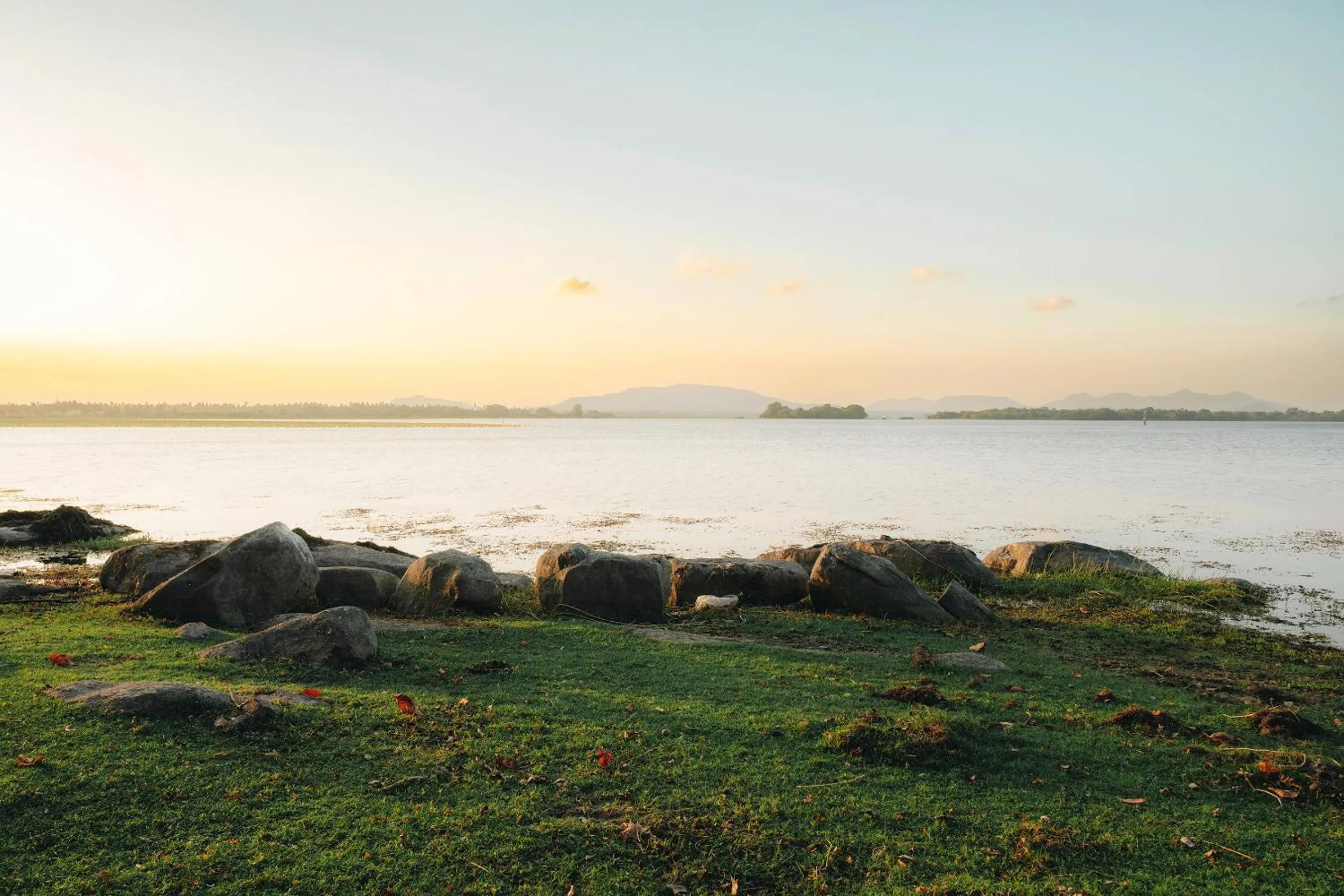 Lake view in Yala Oga Reach Hotel