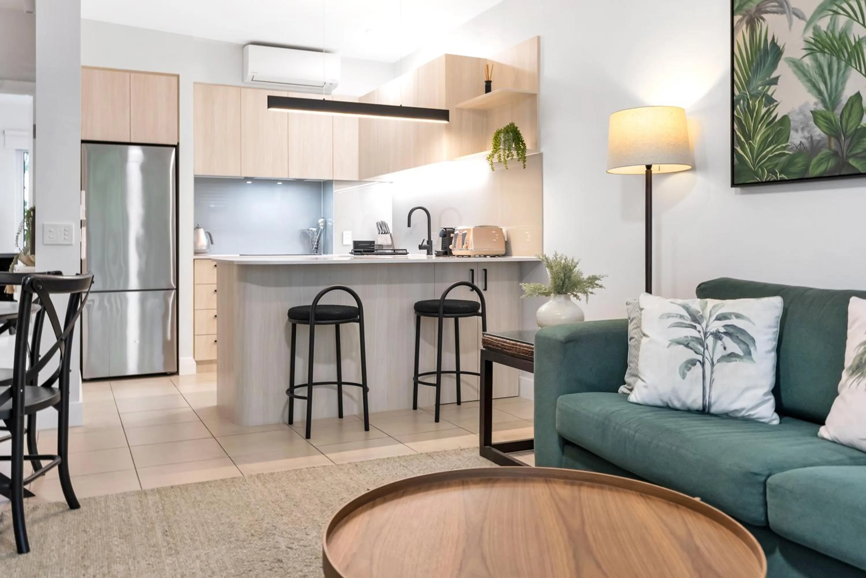 Kitchen or kitchenette in Elysium Private Apartments at Beach Club & Spa