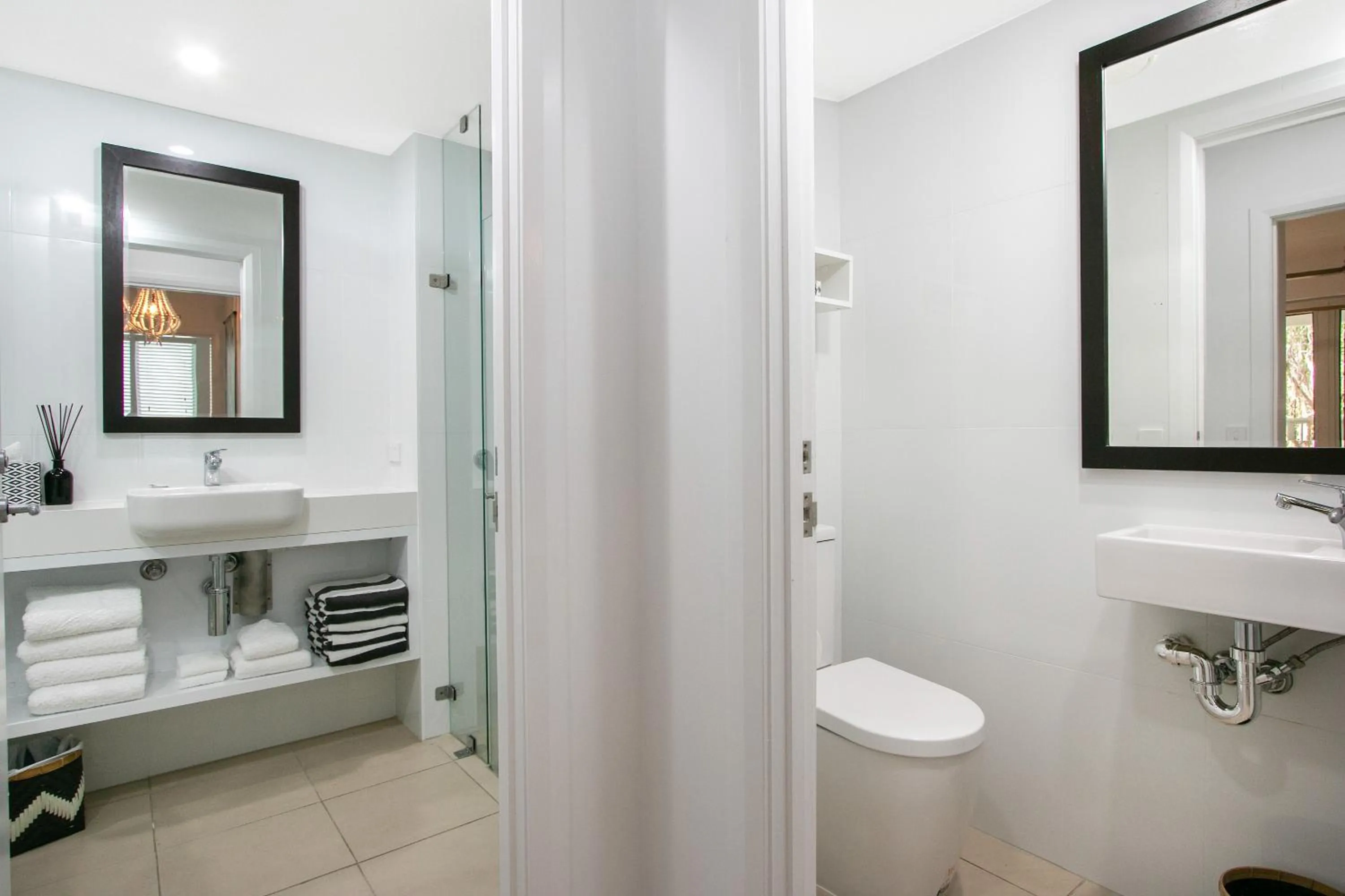 Bathroom in Elysium Private Apartments at Beach Club & Spa