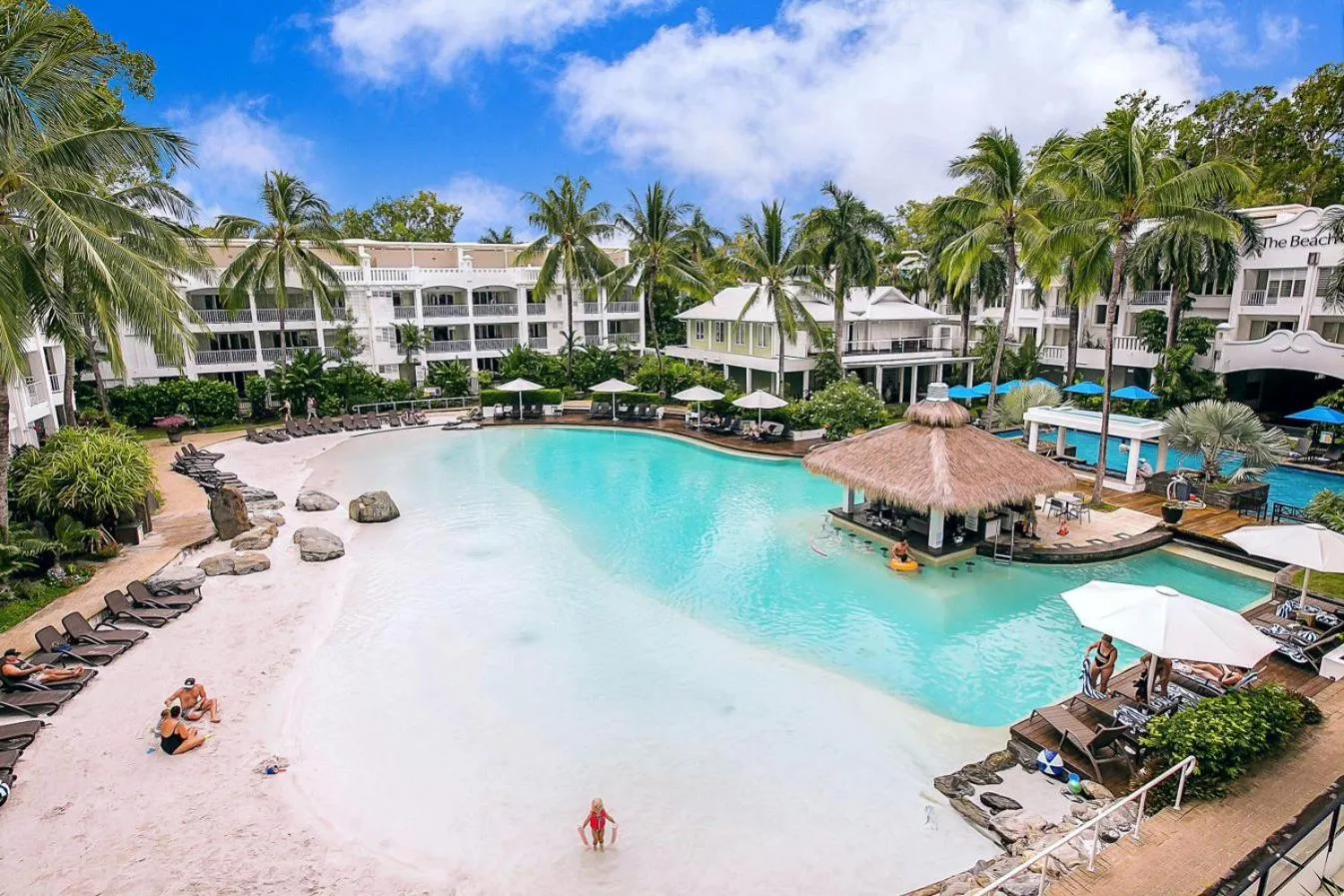 Swimming pool in Elysium Private Apartments at Beach Club & Spa