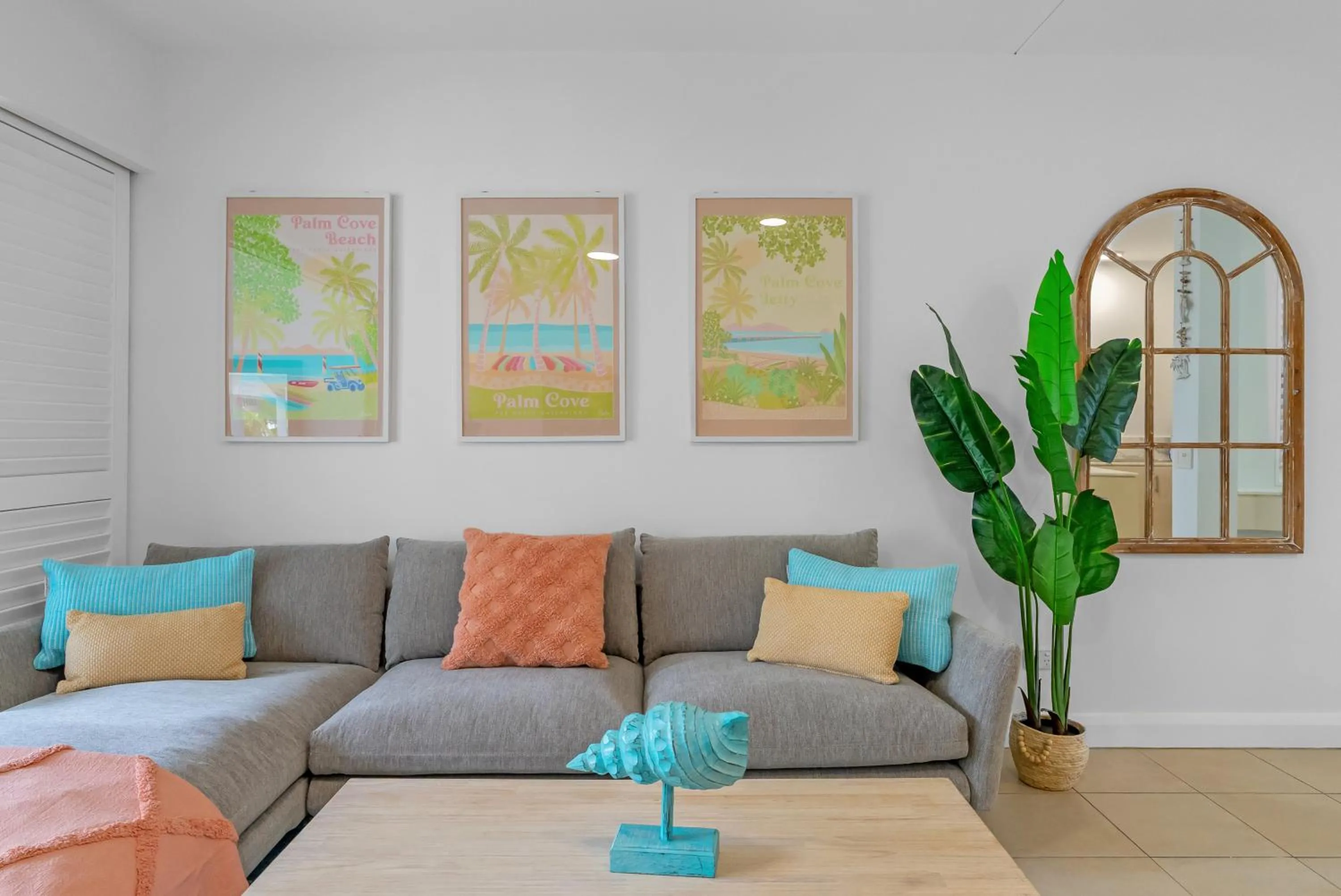 Living room in Elysium Private Apartments at Beach Club & Spa