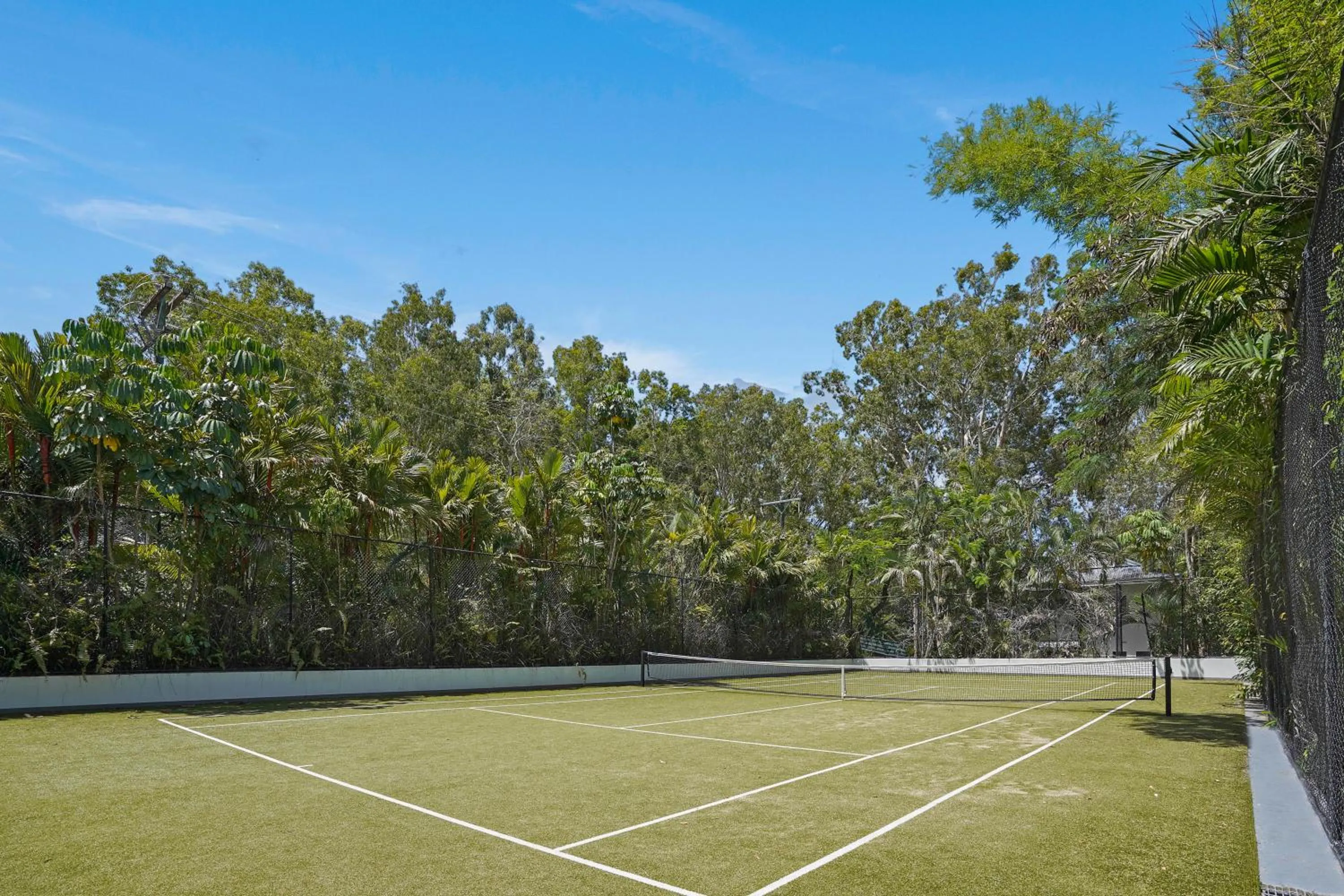 Tennis court in Elysium Private Apartments at Beach Club & Spa