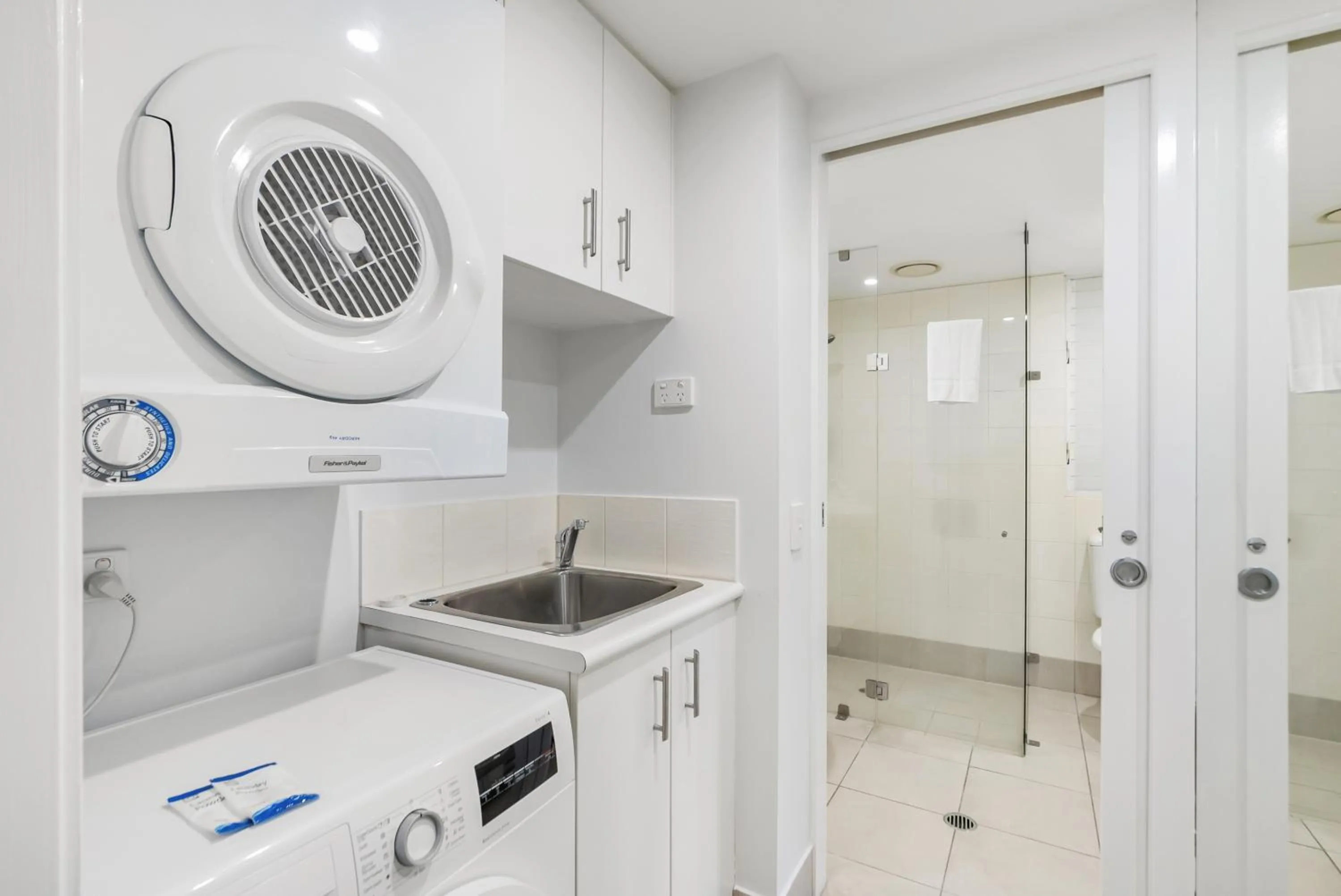 Bathroom in Elysium Private Apartments at Beach Club & Spa
