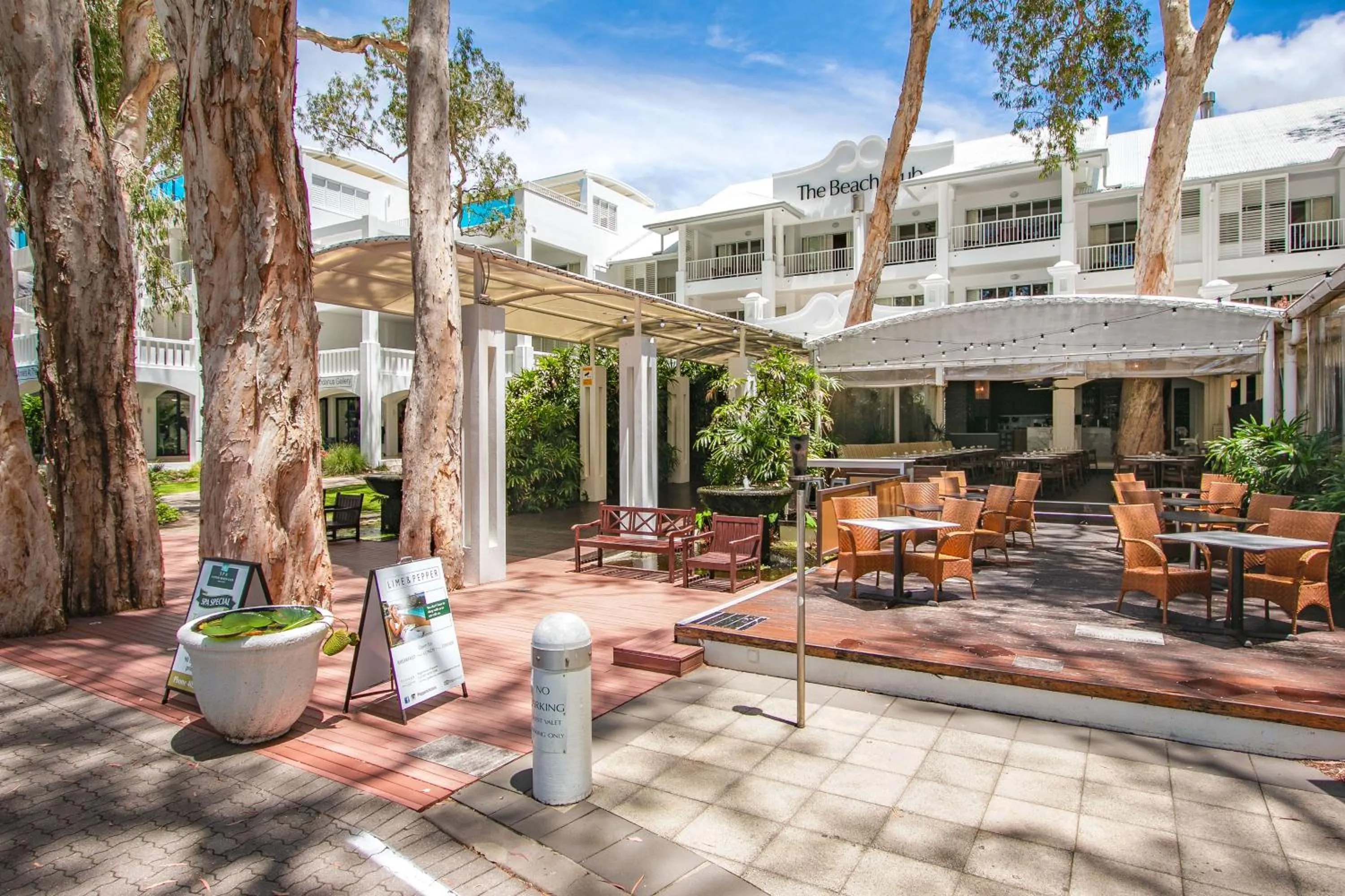 Property building in Elysium Private Apartments at Beach Club & Spa