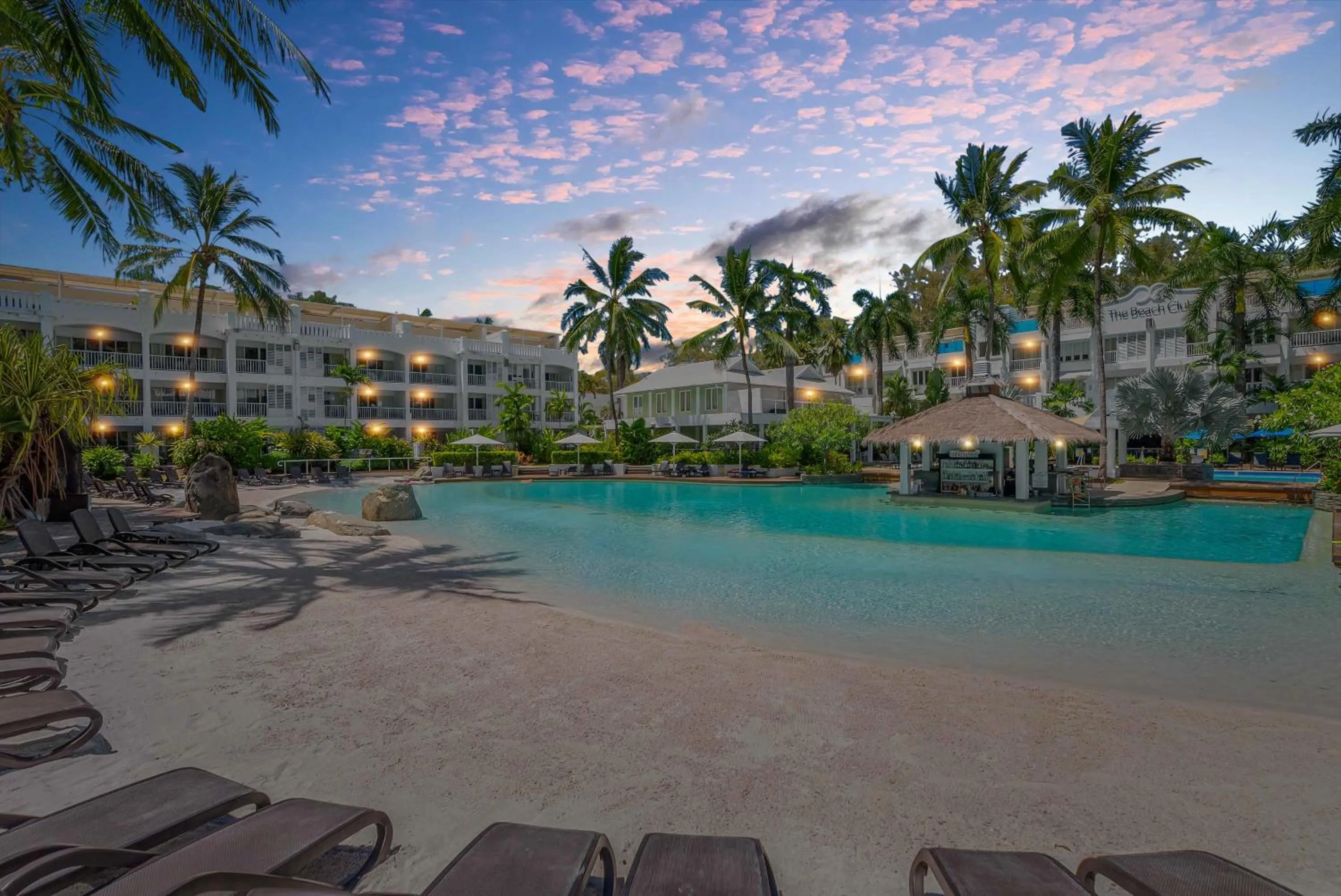 Property building in Elysium Private Apartments at Beach Club & Spa