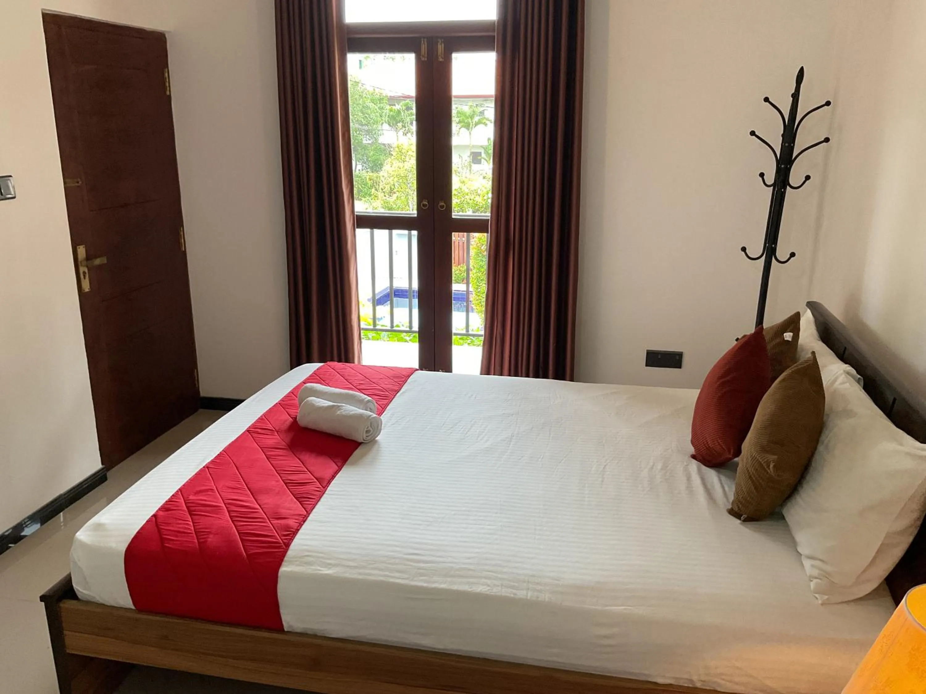 Bed in River Breeze Villa Bentota